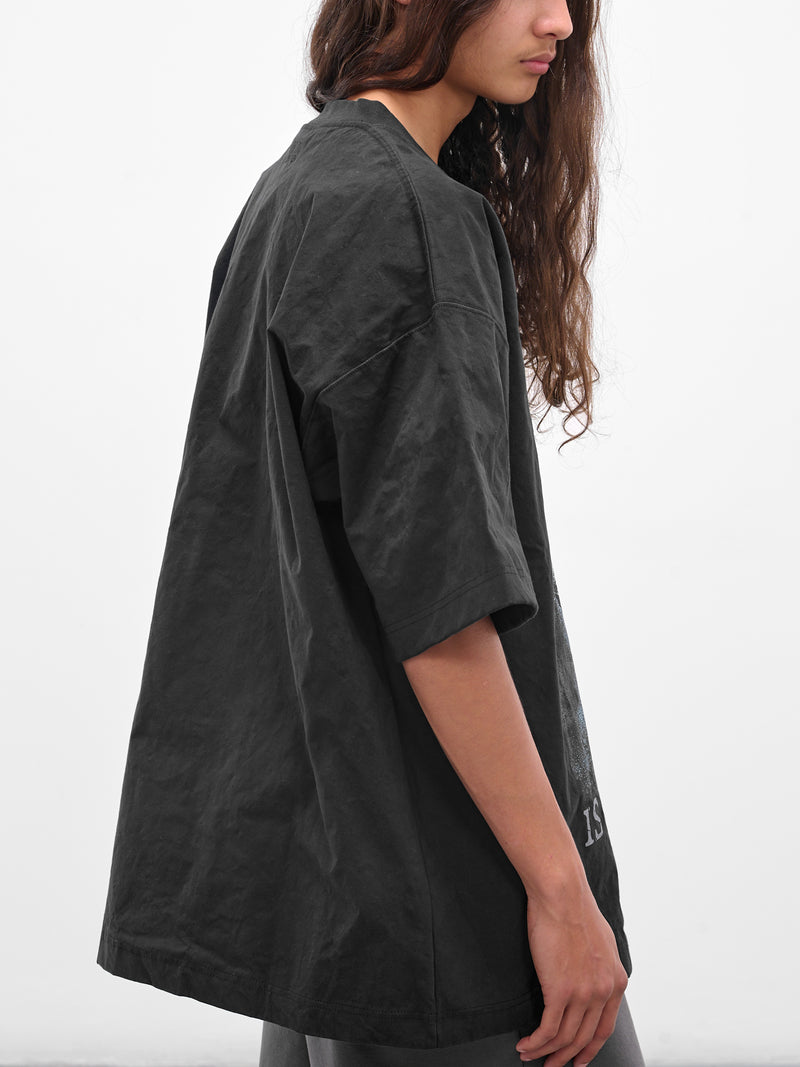 Black Decadence Is A Virtue Tee (UCF76MT951B-WASHED-BLACK)