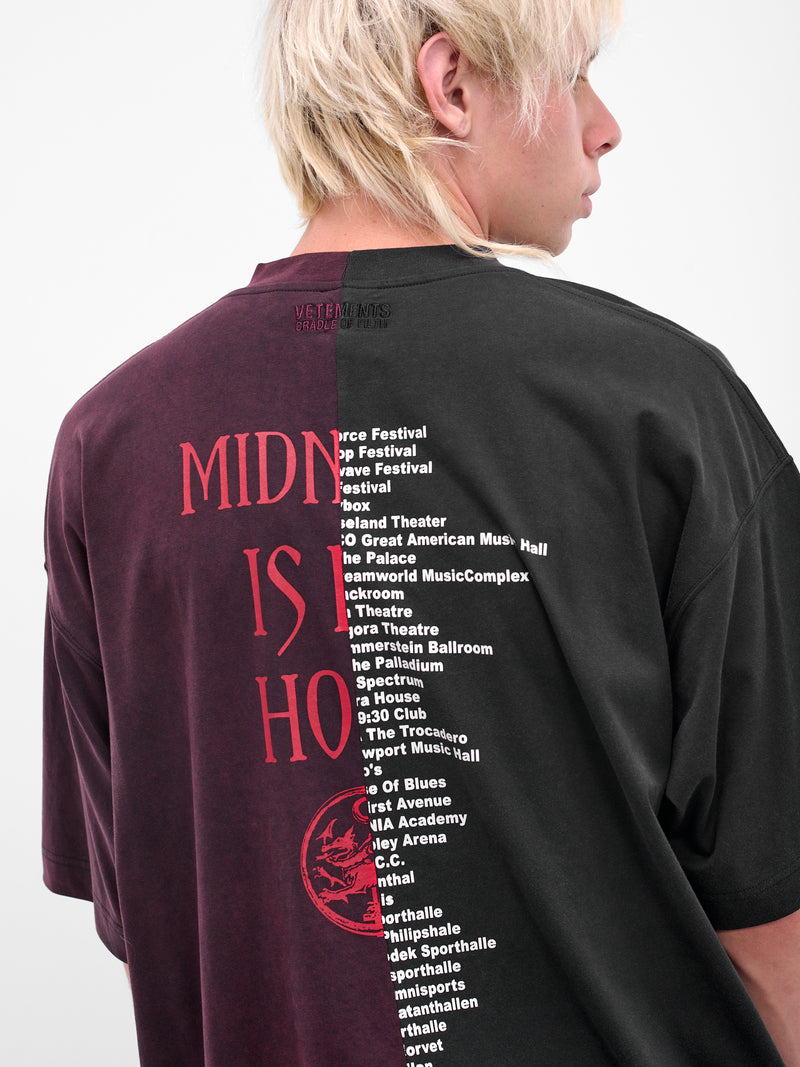 Cut-Up Cradle Of Filth Tee (UCF76TR900BR-BLACK-RED)