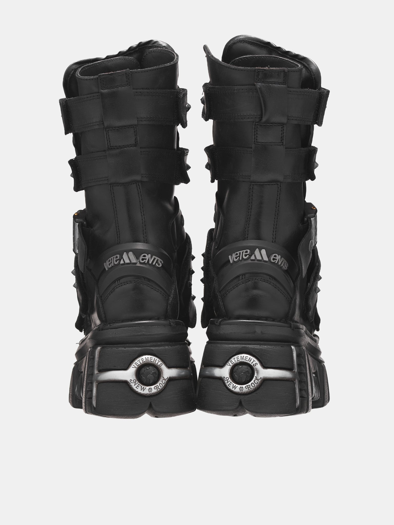 New Rock Platform Boots (UE54BO120B-5006-BLACK)