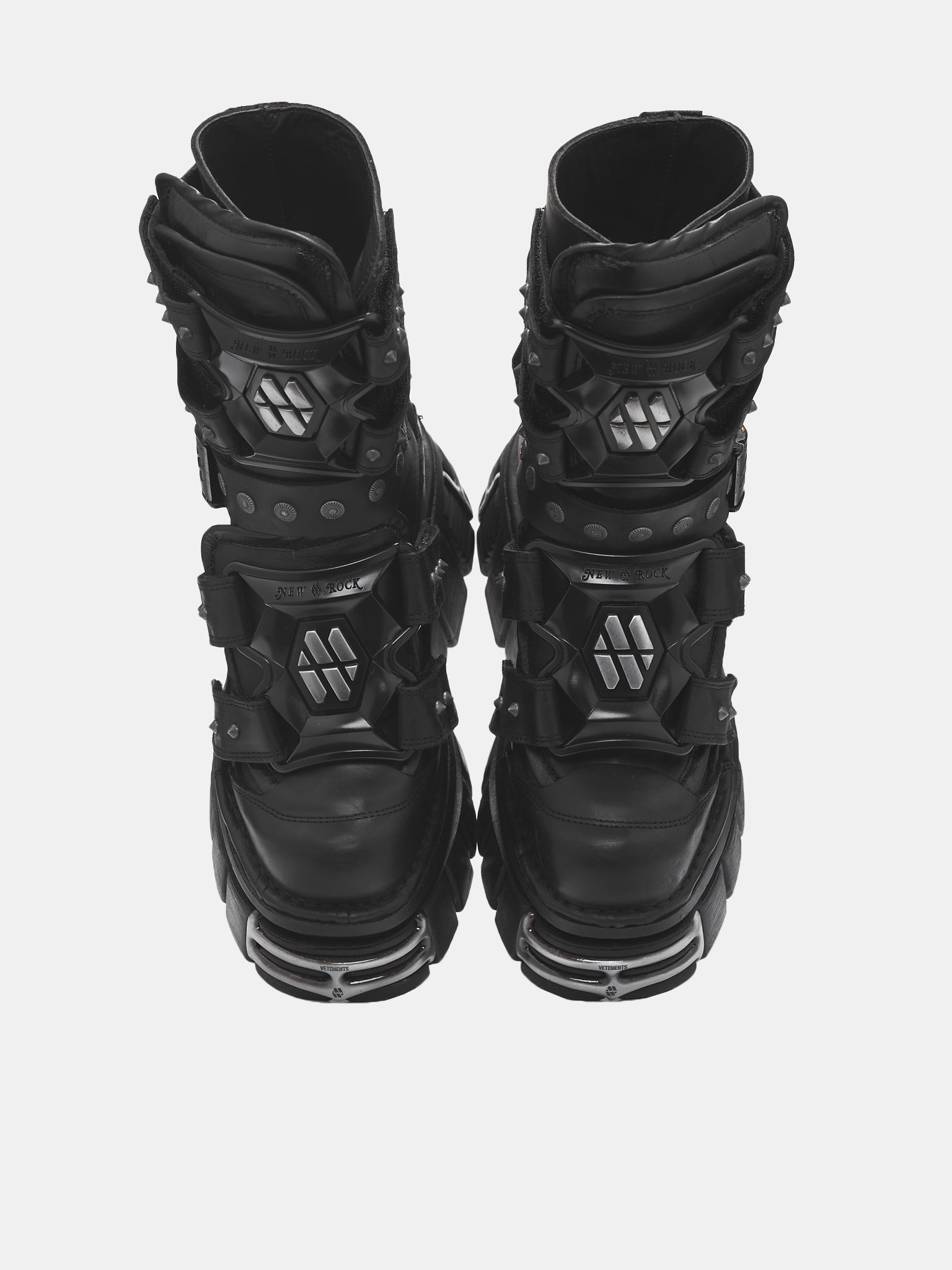 New Rock Platform Boots (UE54BO120B-5006-BLACK)
