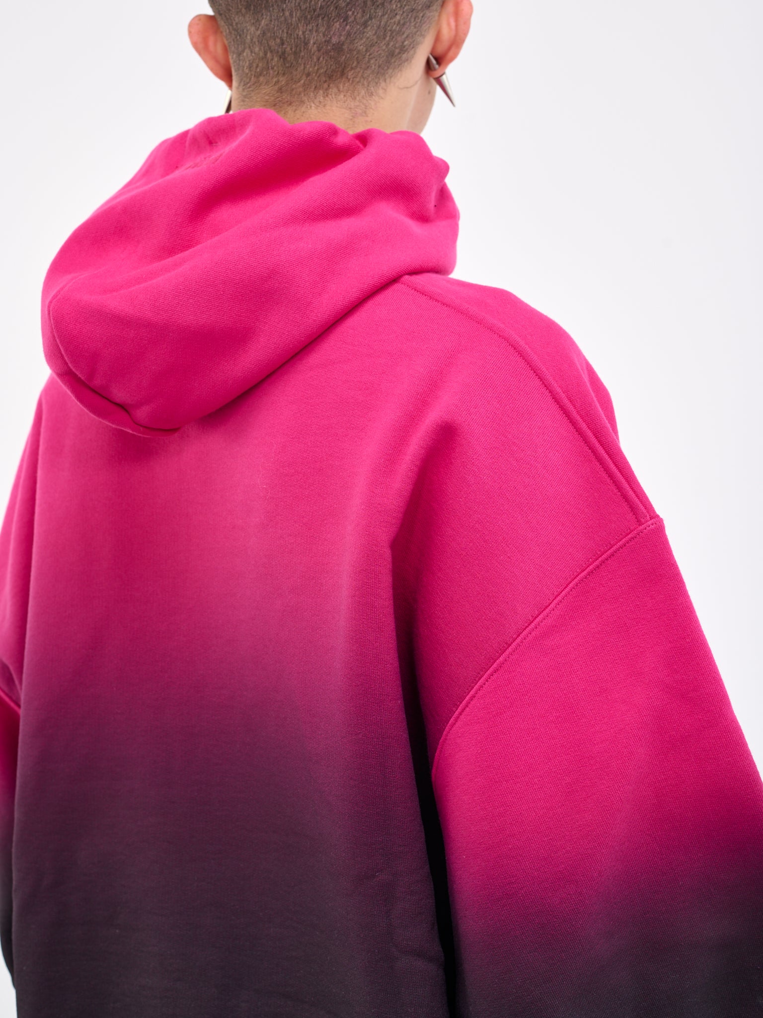 Gradient Cotton Hoodie - Ready-to-Wear