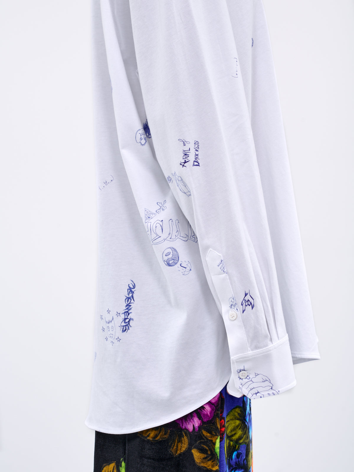 Pen Art Shirt (UE54JS240W-1203-WHITE)