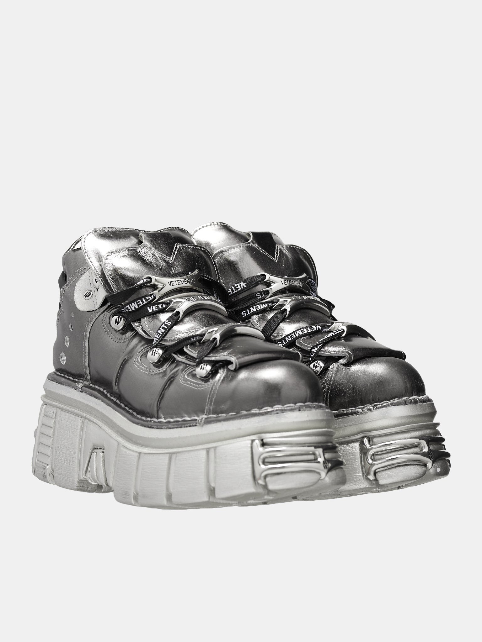 VETEMENTS x NEW ROCK Platform Sneakers | H. Lorenzo - front 2