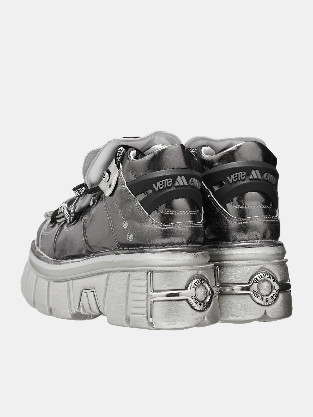 VETEMENTS x NEW ROCK Platform Sneakers | H. Lorenzo - back 2