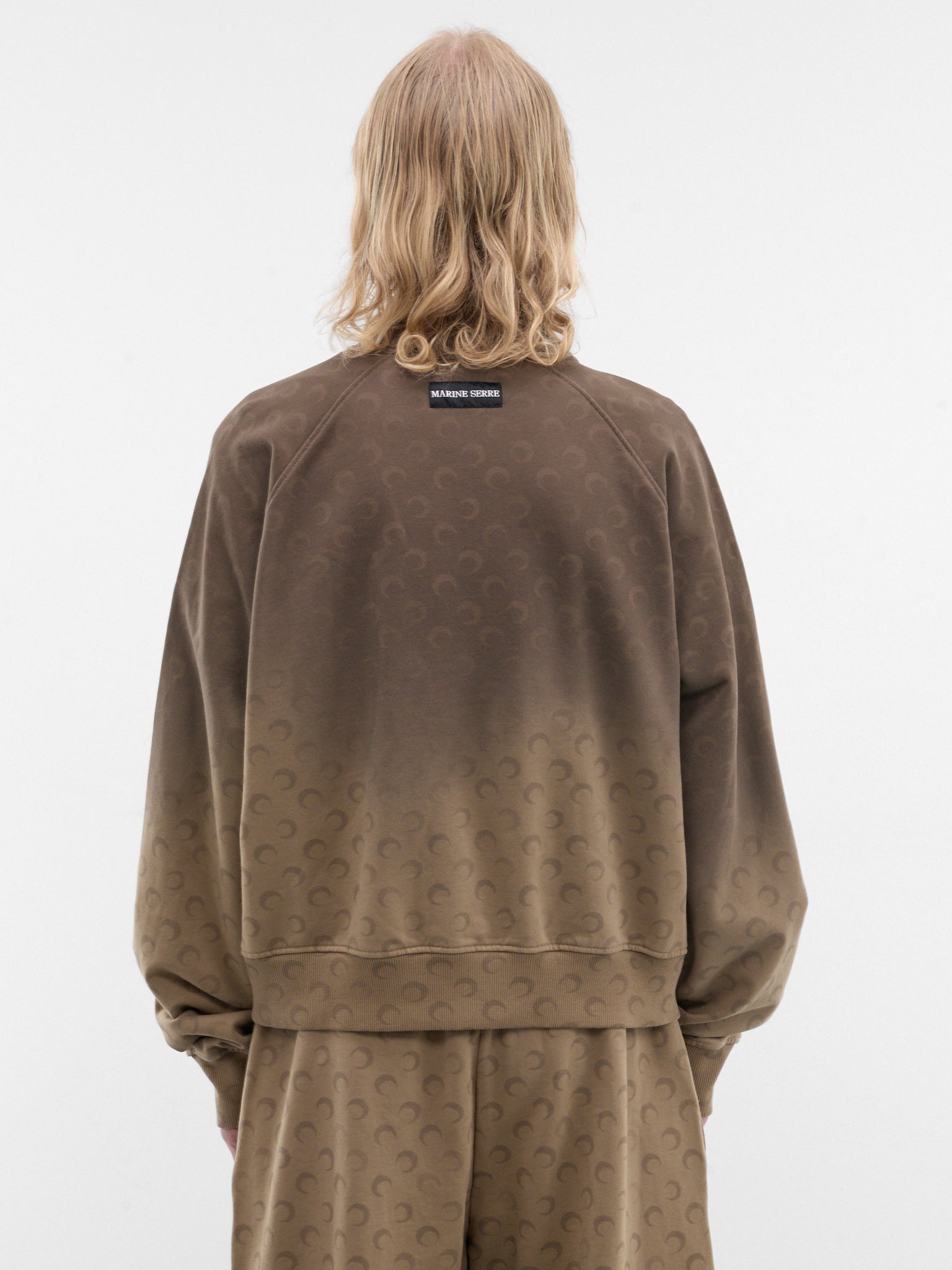 Brown Gradient Moon Zip Jacket (UJA081ACJER0073-BG40-TAUPE)