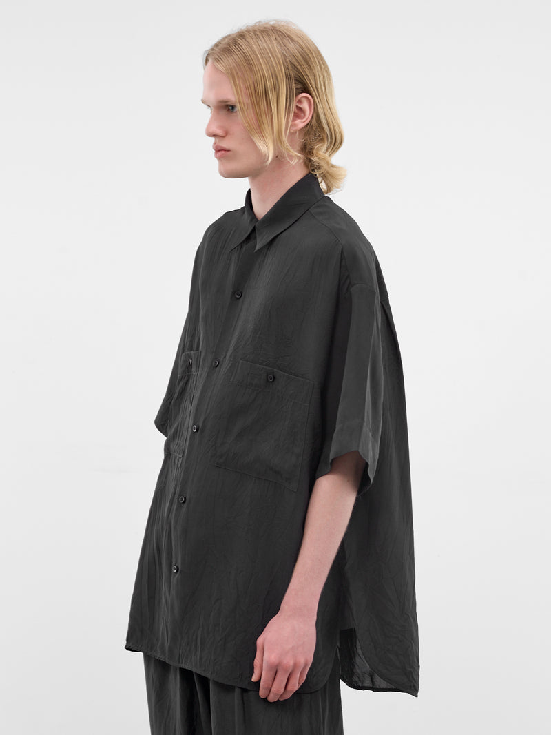 Navy Oversized Teorya Shirt (UM1528-UW033-NAVY)