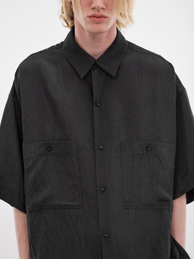 Navy Oversized Teorya Shirt (UM1528-UW033-NAVY)