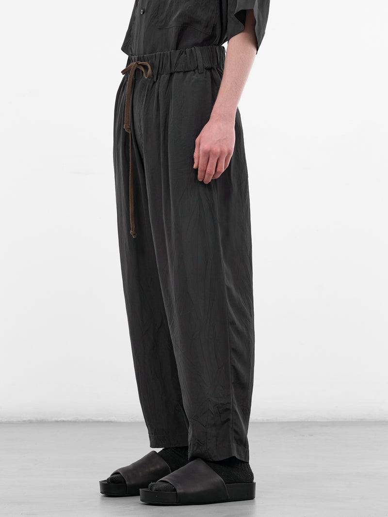 Navy Relaxed Pajama Pants (UM3505-UW033-NAVY)