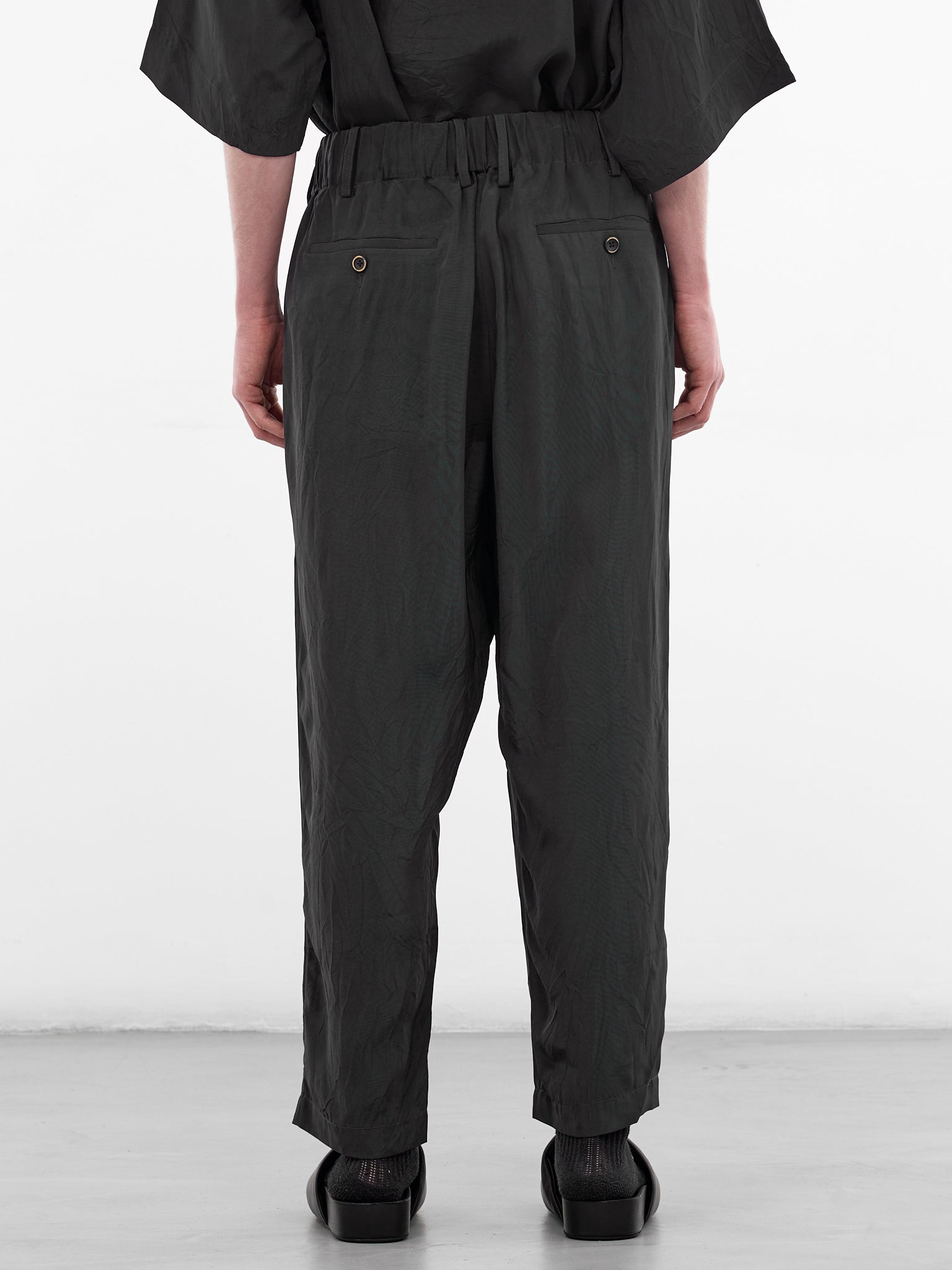 Navy Relaxed Pajama Pants (UM3505-UW033-NAVY)