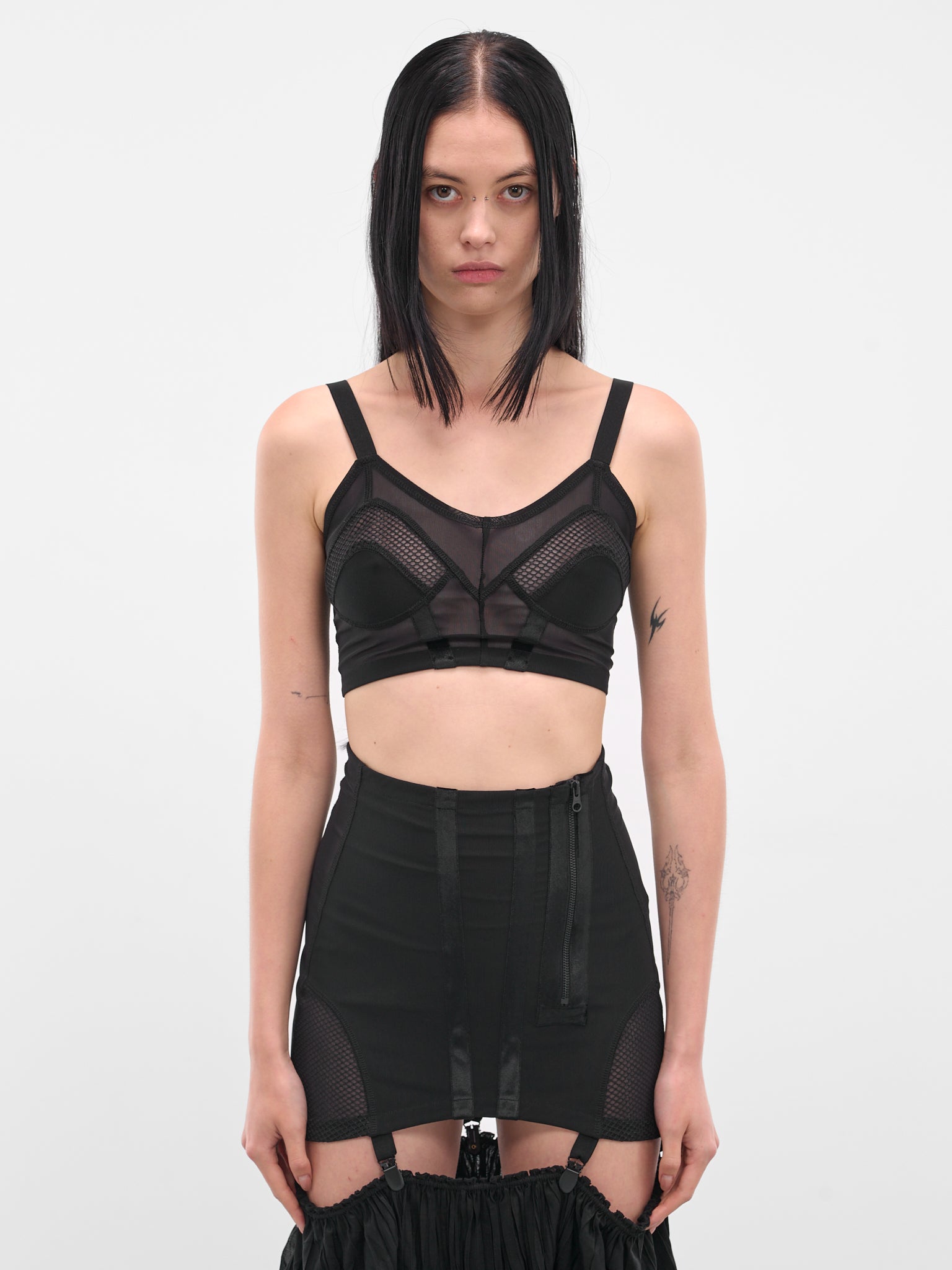 Black Uma Bustier Bra (UMAB0BL-BLACK)