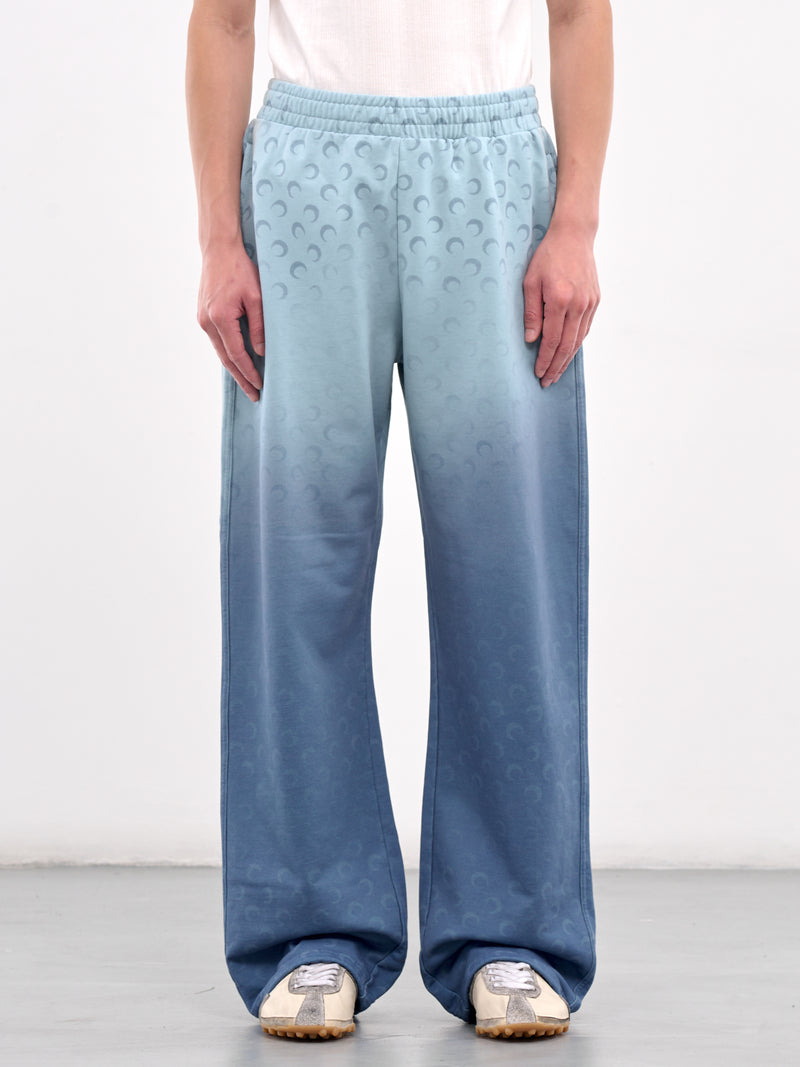 Moon Faded Fleece Sweatpants (UPA052A-CJER0073-LIGHT-BLUE)