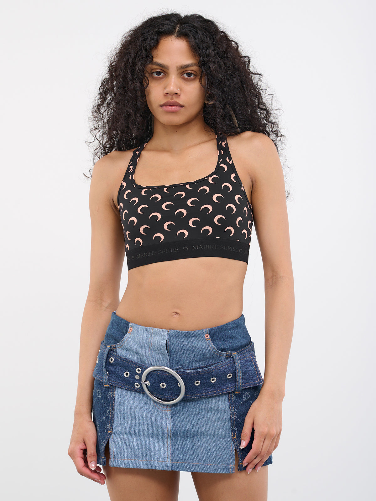 All Over Moon Brassière (UW035W-JERPA0001-BLACK)