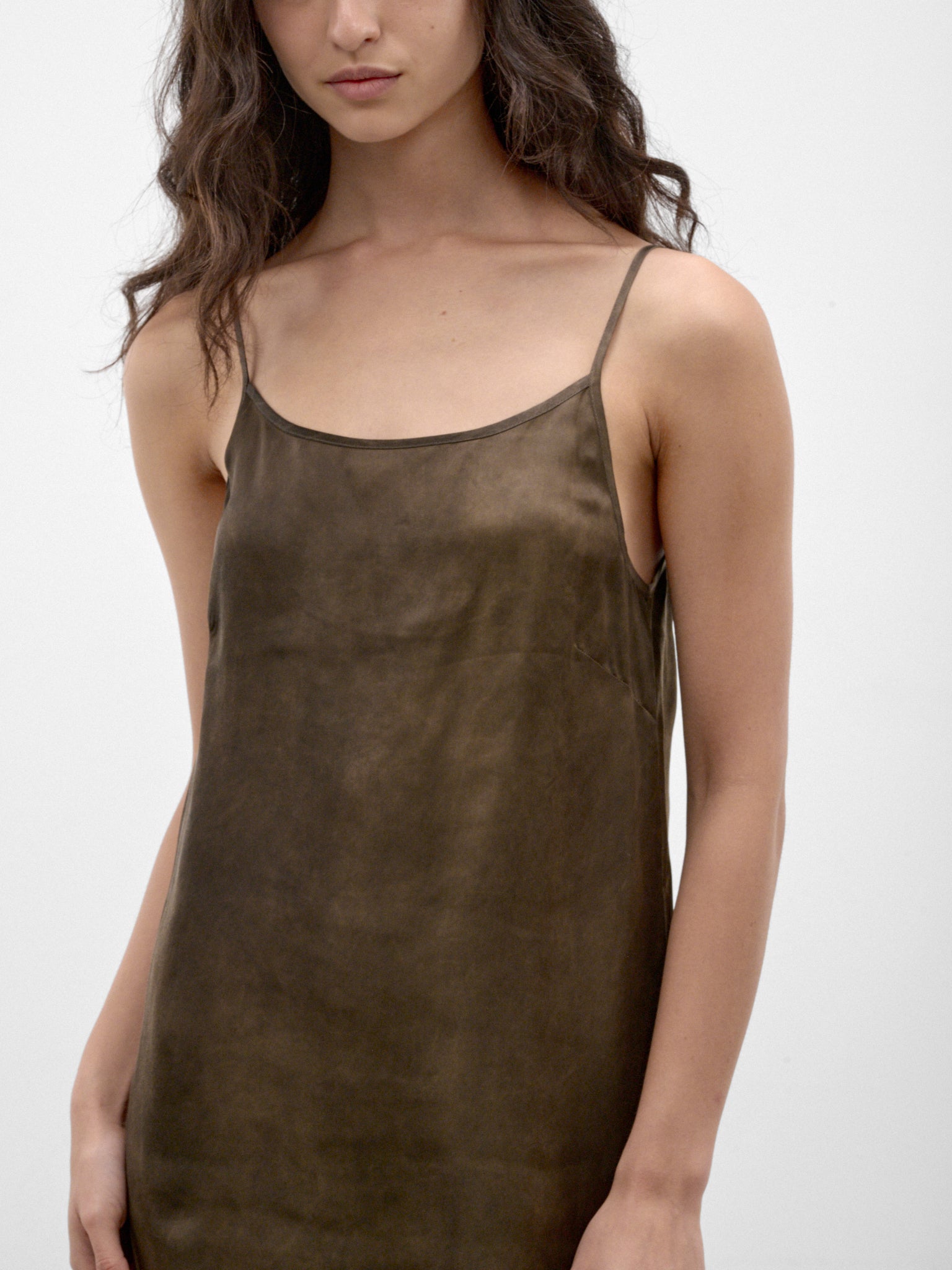 Brown Mottled Maxi Dress (UW5082-ANAYA-GREY-BROWN)