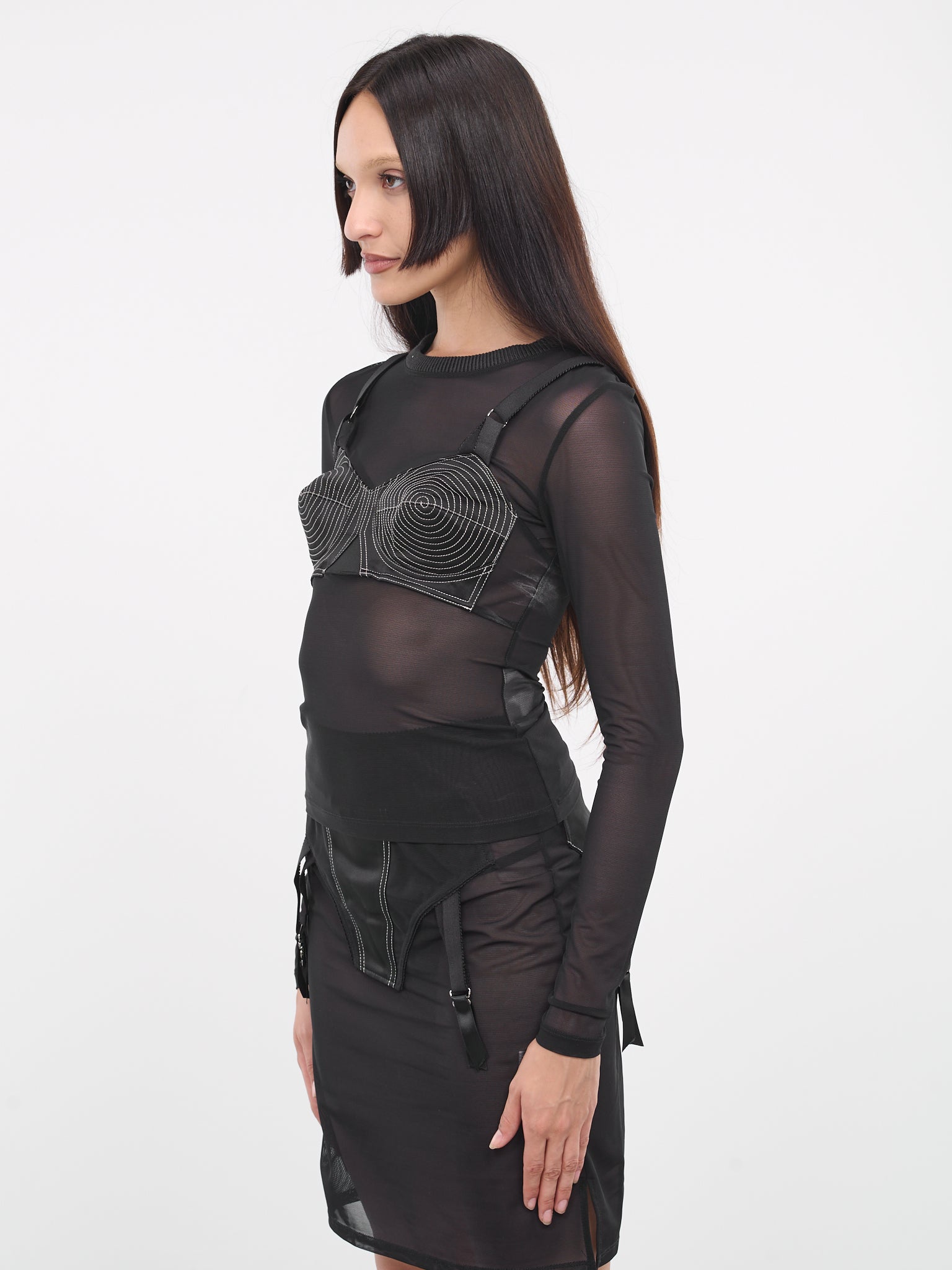 Lingerie Top (VAQ06B101-1-BLACK)