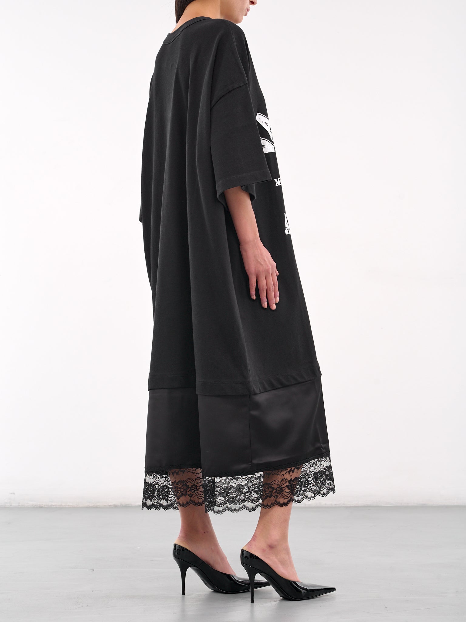 Hybrid T-Shirt Slip Dress (VAQ09T026-FADED-BLACK)