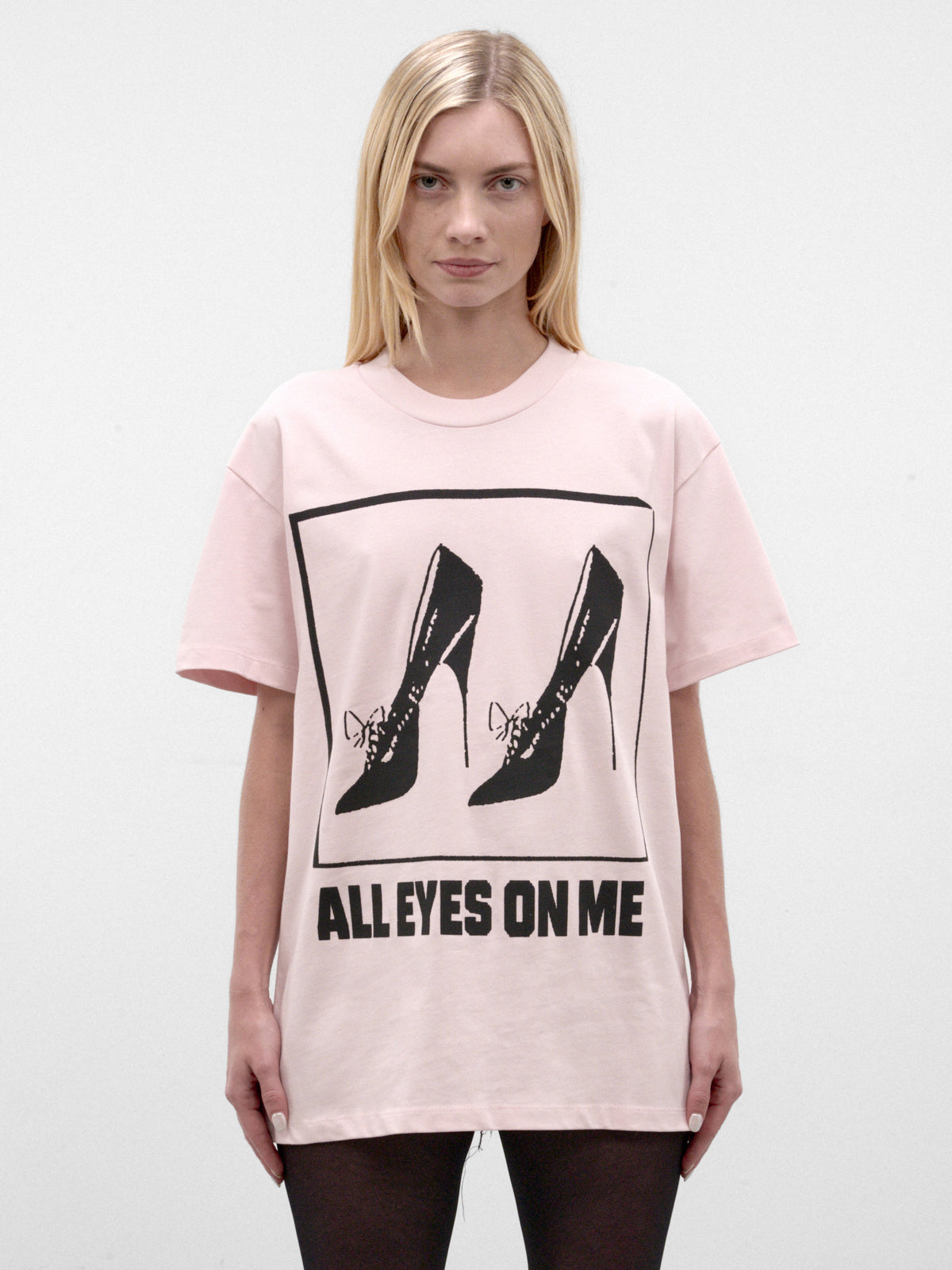 Cotton Eyes On Me Graphic Tee (VAQ12T015-PINK)