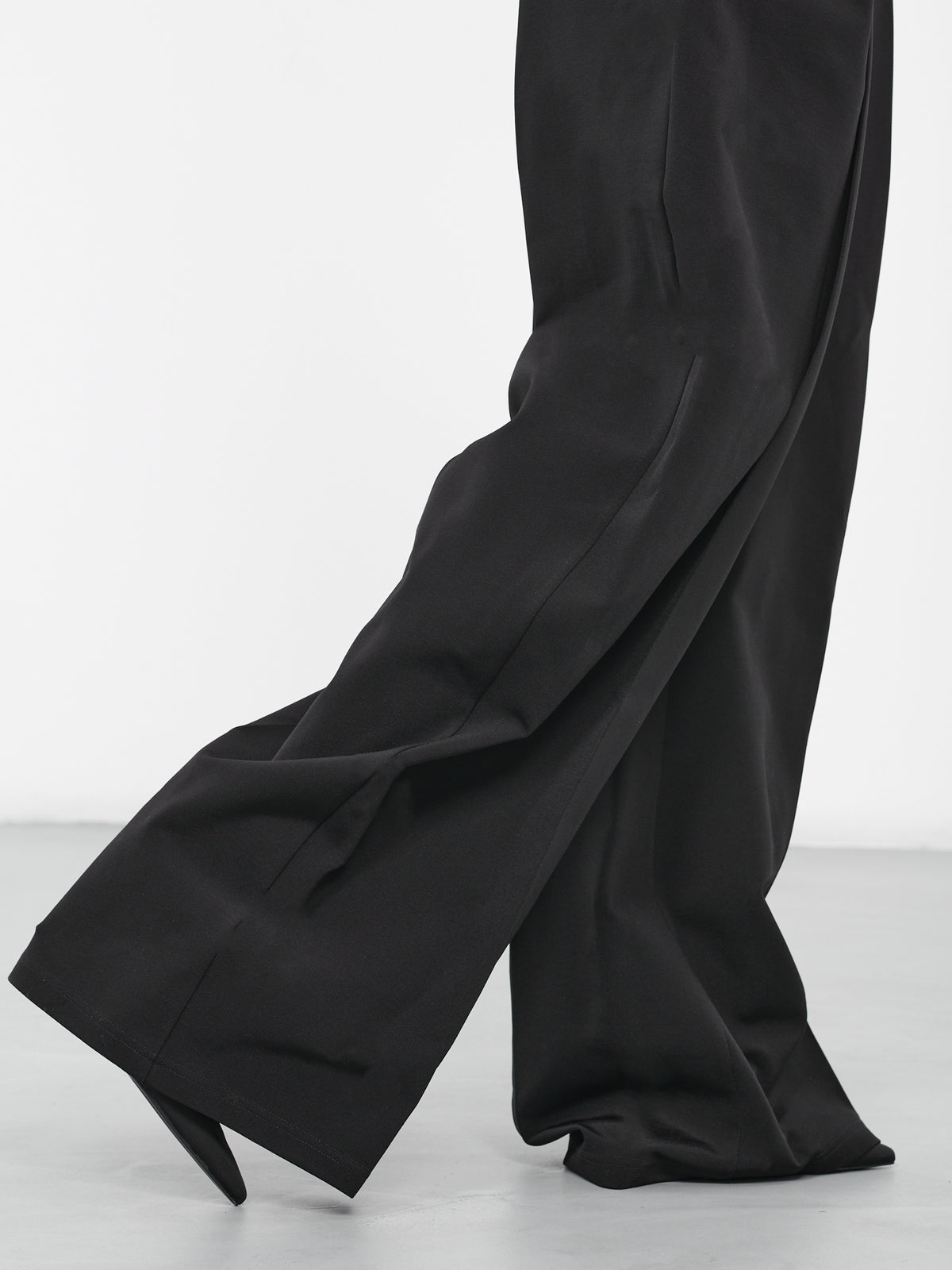 High-Waist Trousers (VEPX30005A-VXE025-BLACK)