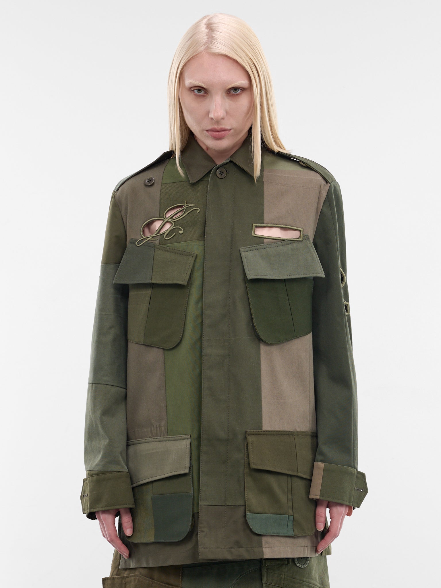JULIE KEGELS Upcycled Field Jacket | H.Lorenzo - front