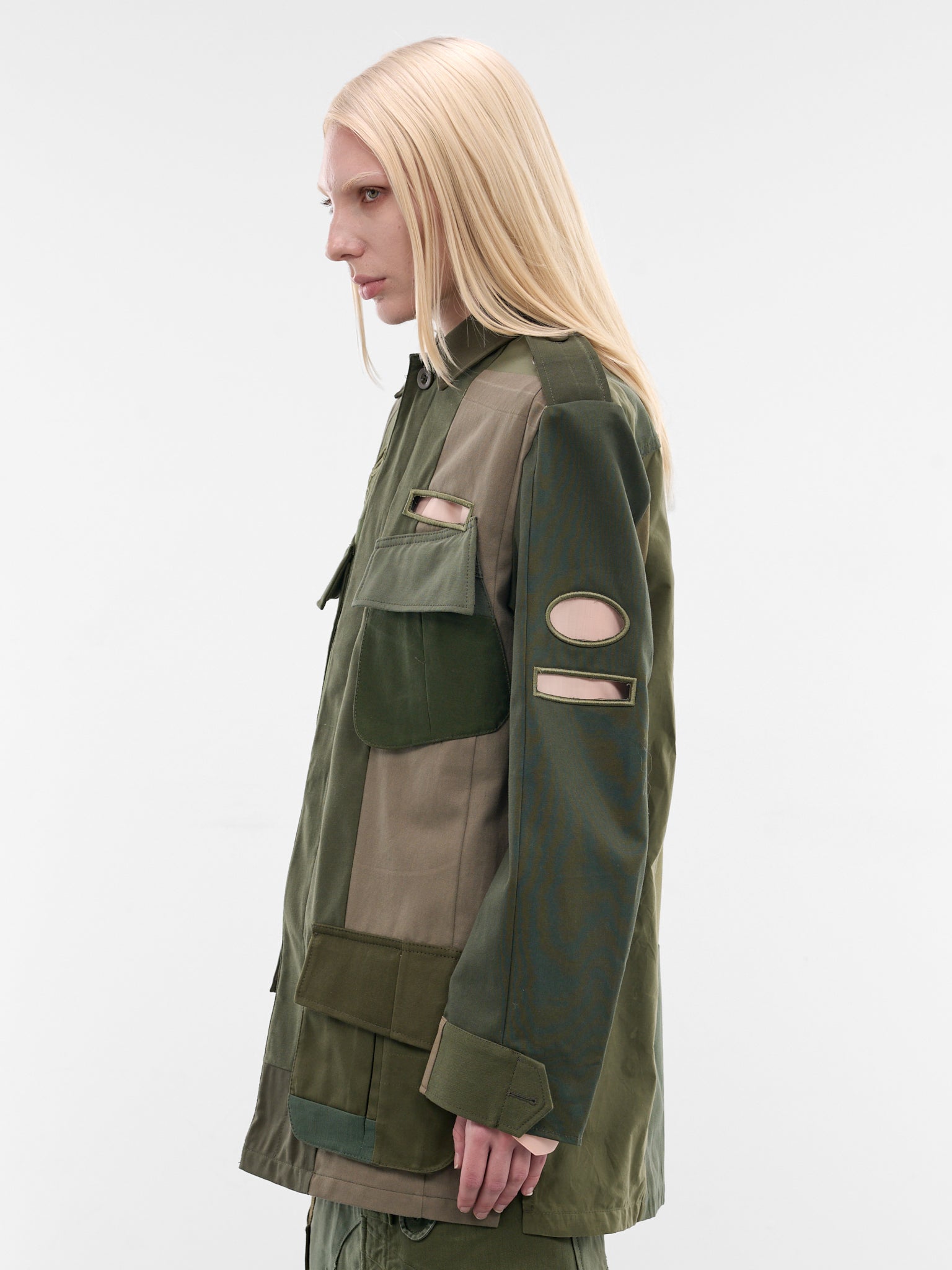 JULIE KEGELS Upcycled Field Jacket | H.Lorenzo - side