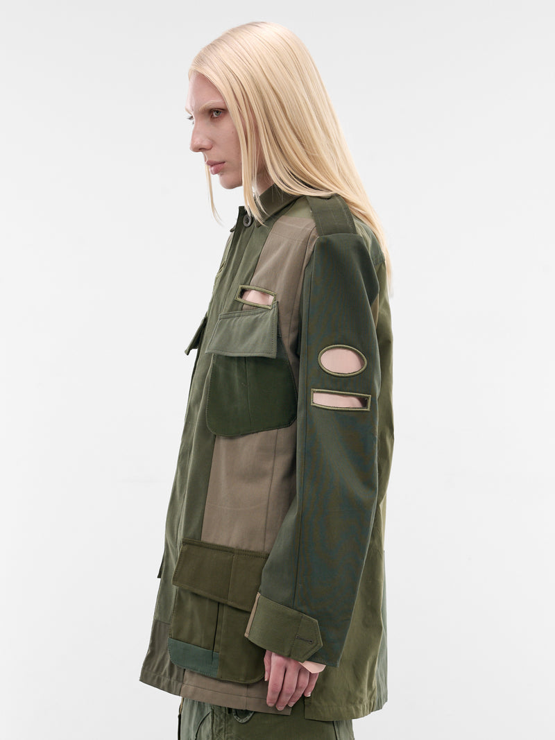 JULIE KEGELS Upcycled Field Jacket | H.Lorenzo - side