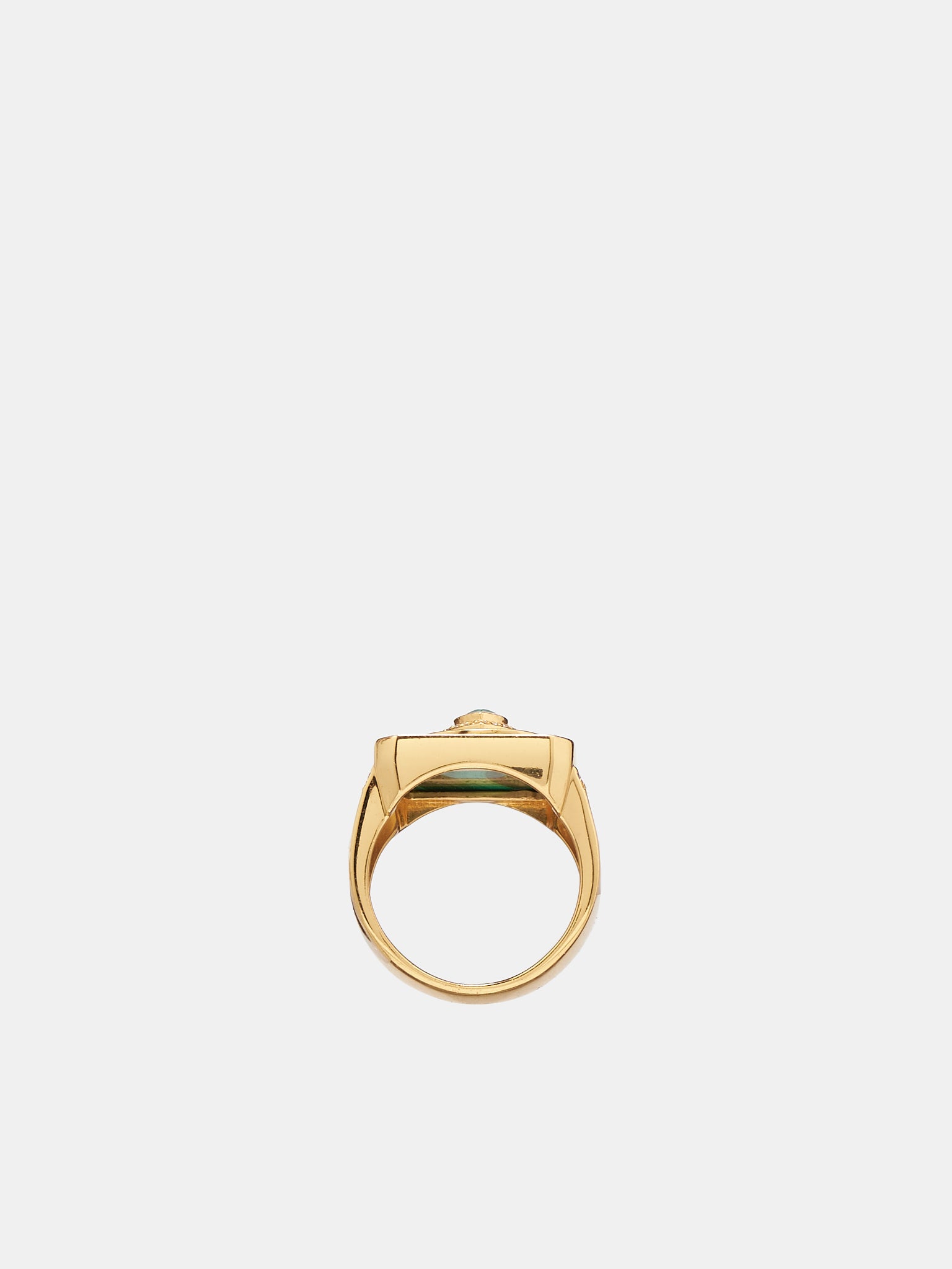 Signature Ring (VJ-SR-006-YELLOW-GOLD)