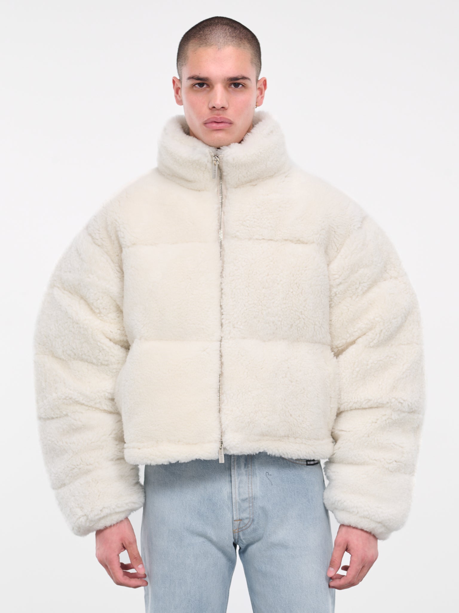 Teddy Padded Jacket (VL18JA670W-WHITE)