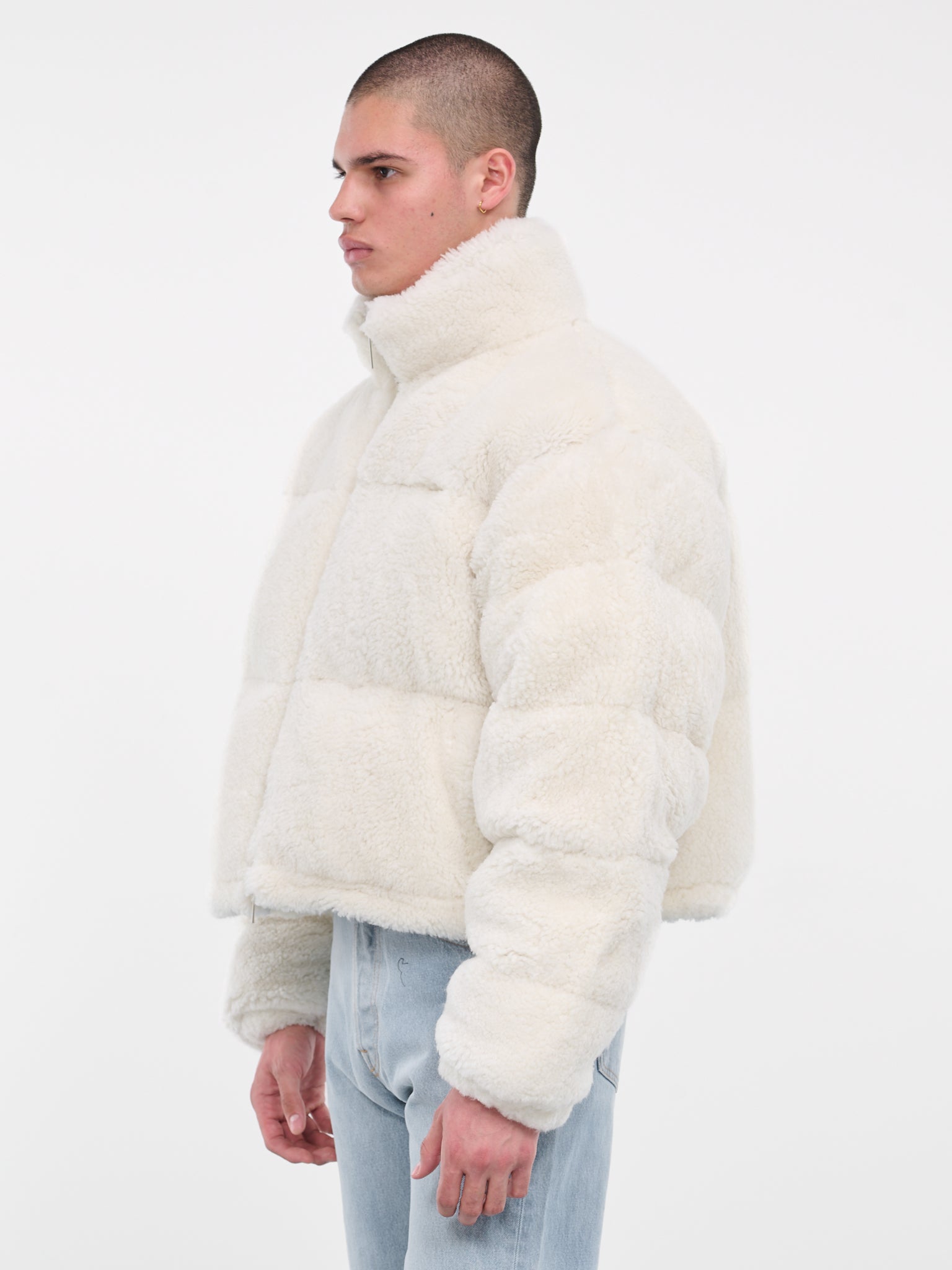 Teddy Padded Jacket (VL18JA670W-WHITE)
