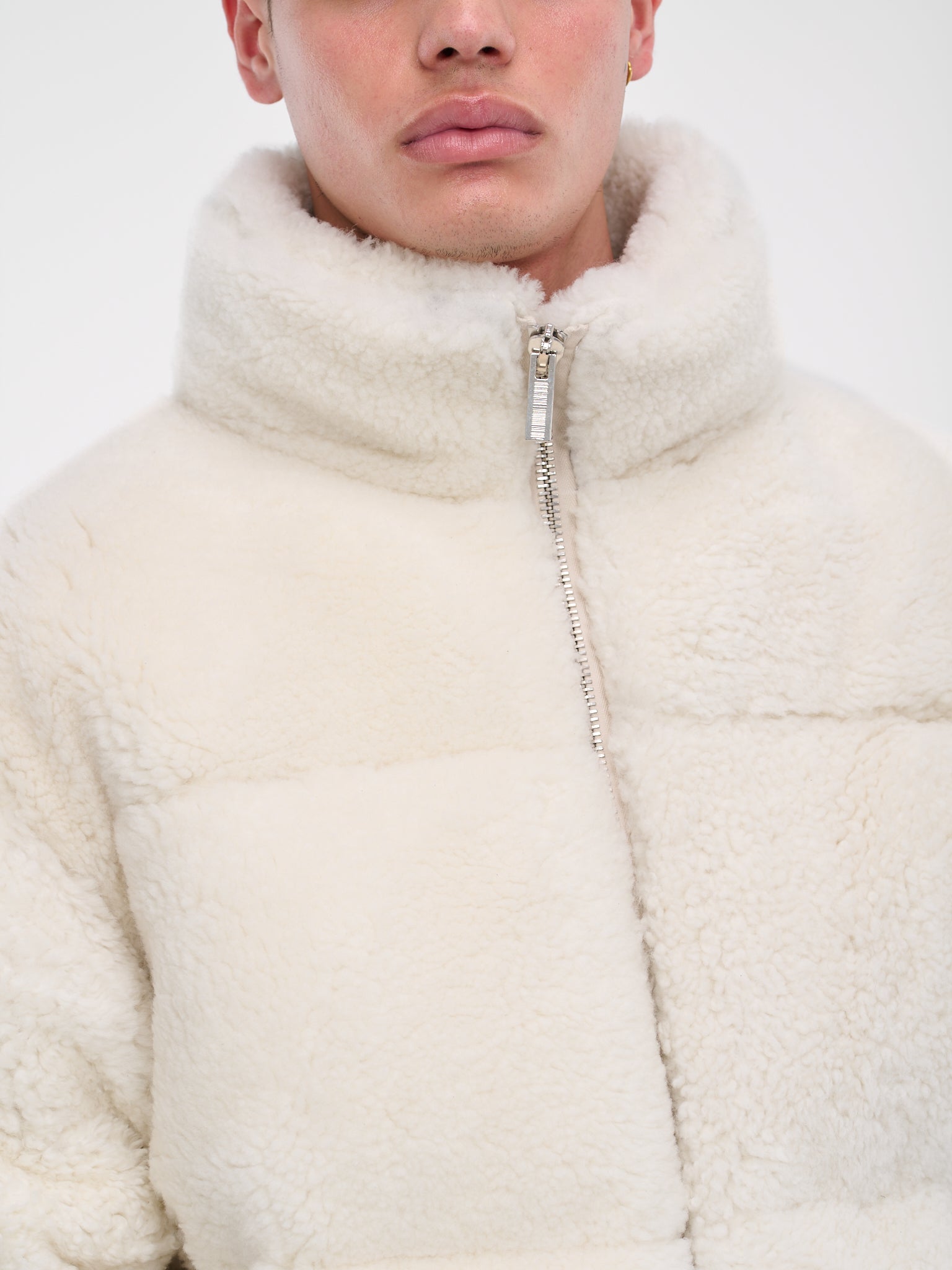 Teddy Padded Jacket (VL18JA670W-WHITE)