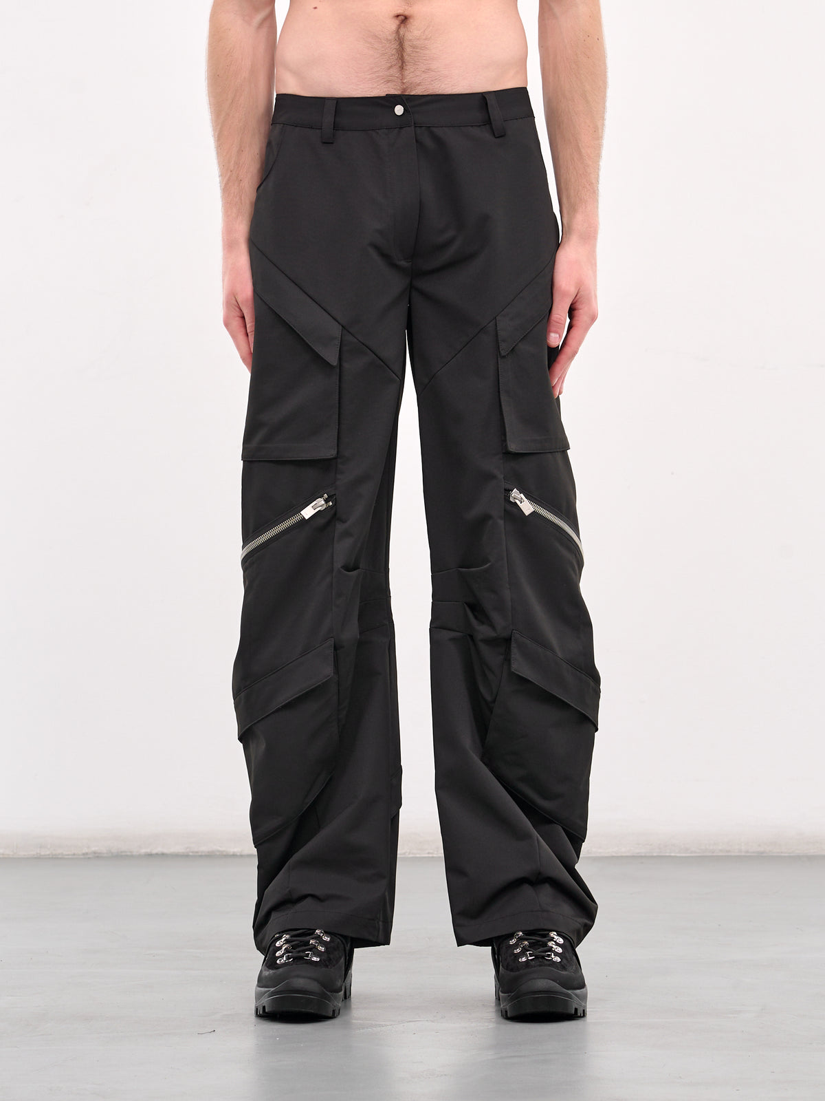 Calyx Cargo Trousers (W-10-149-BLACK)