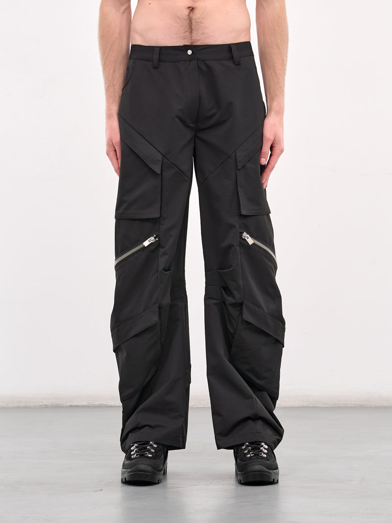 Calyx Cargo Trousers (W-10-149-BLACK)