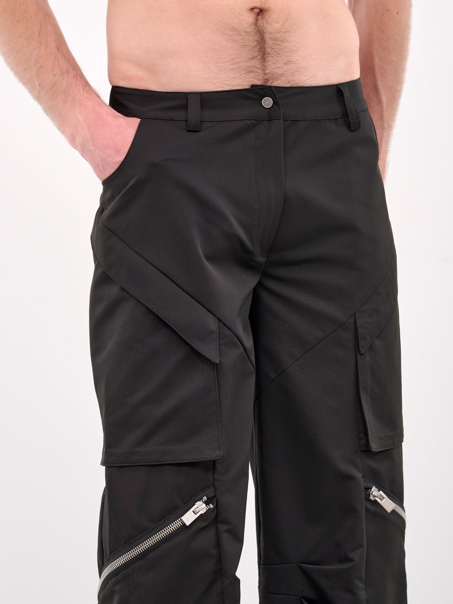 Calyx Cargo Trousers (W-10-149-BLACK)