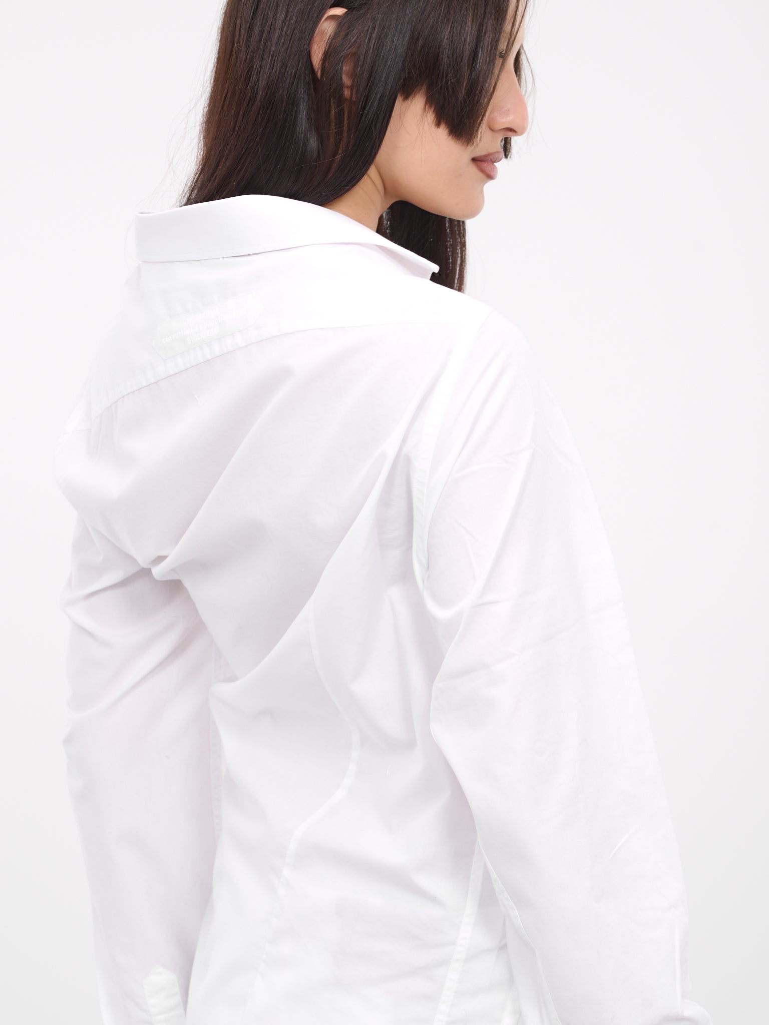 Asymmetric Shirt (W210902A01-WHITE)