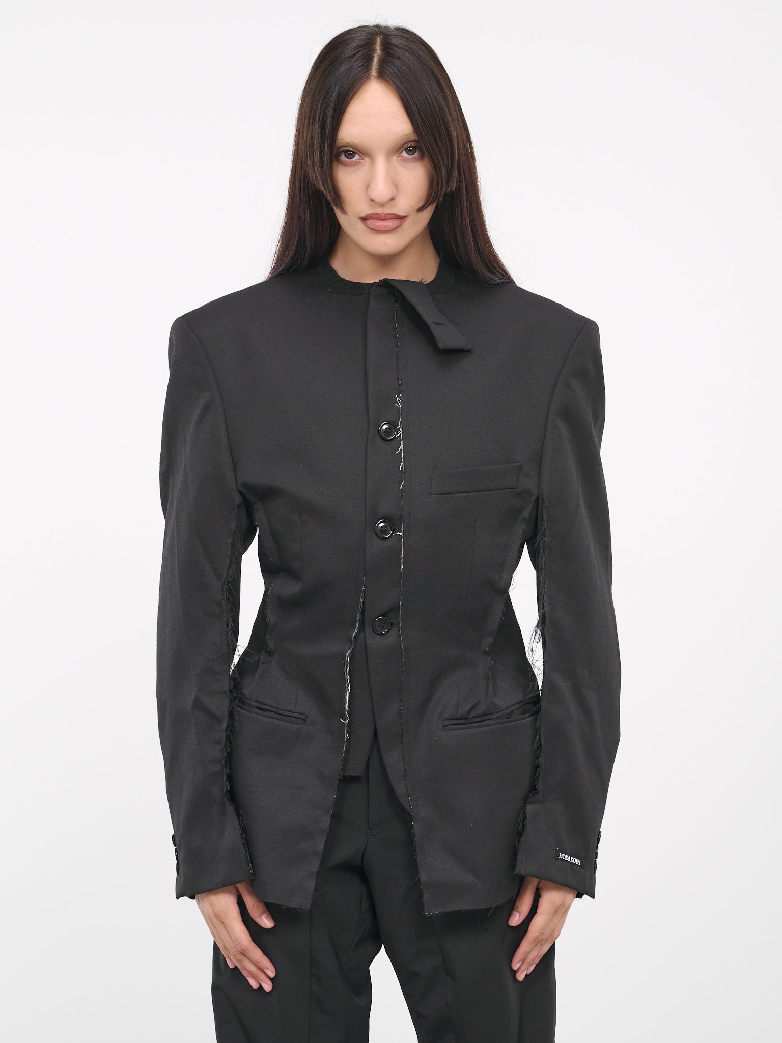 Horse Hair Blazer (W220906HH2-BLACK)