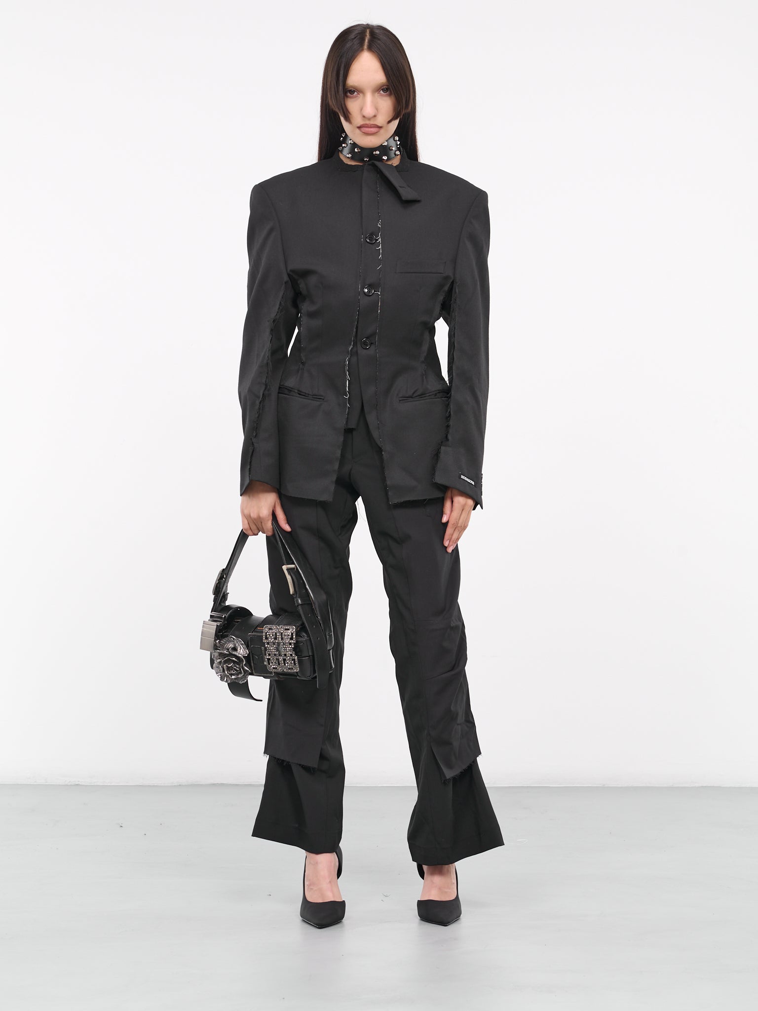 Horse Hair Blazer (W220906HH2-BLACK)