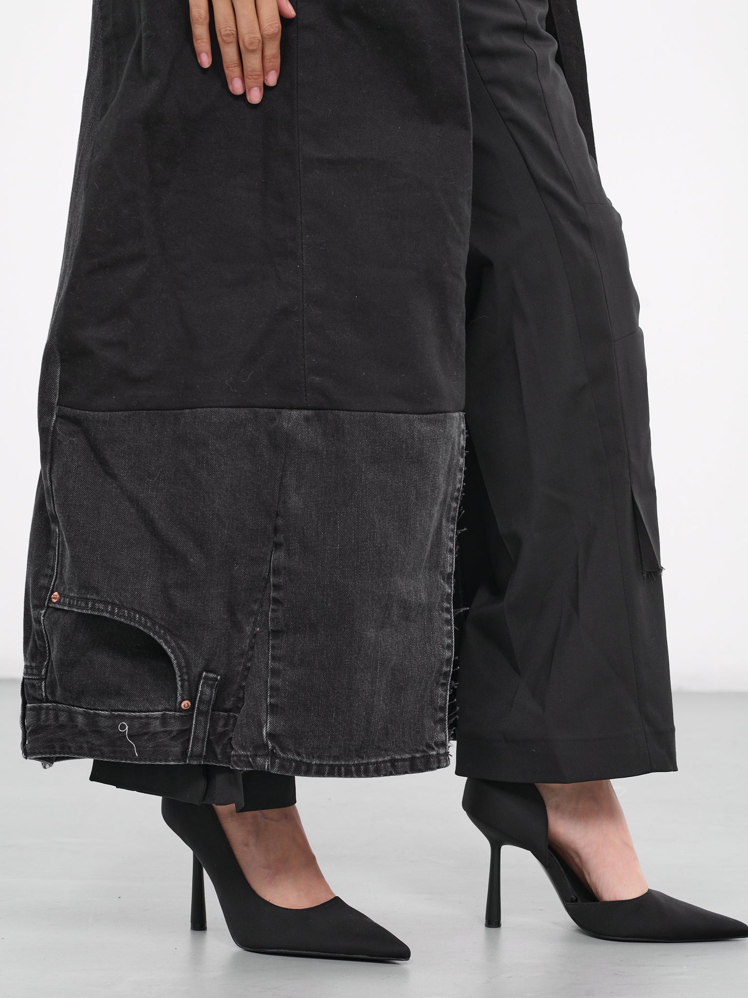 Denim Dress (W22094W2-BLACK)