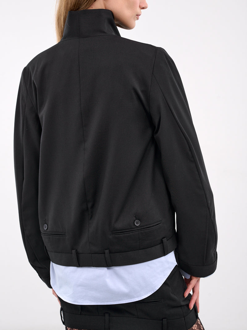 Upside Down Barracuda Jacket (W24096UDB2-BLACK)