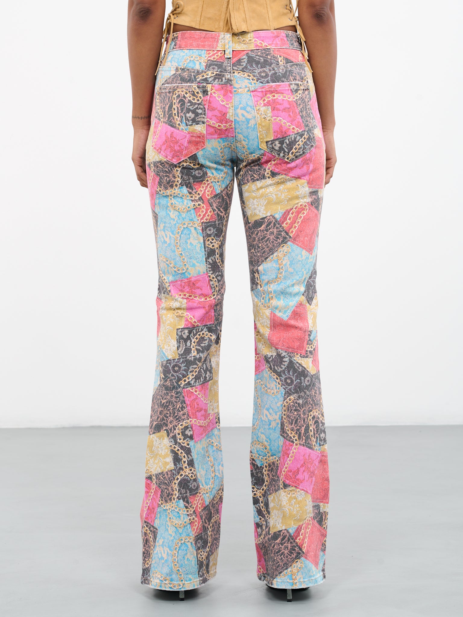 Gusa Printed Jeans (W3GU18D4SK2-GUSA-SOUTHEAST-PRI)