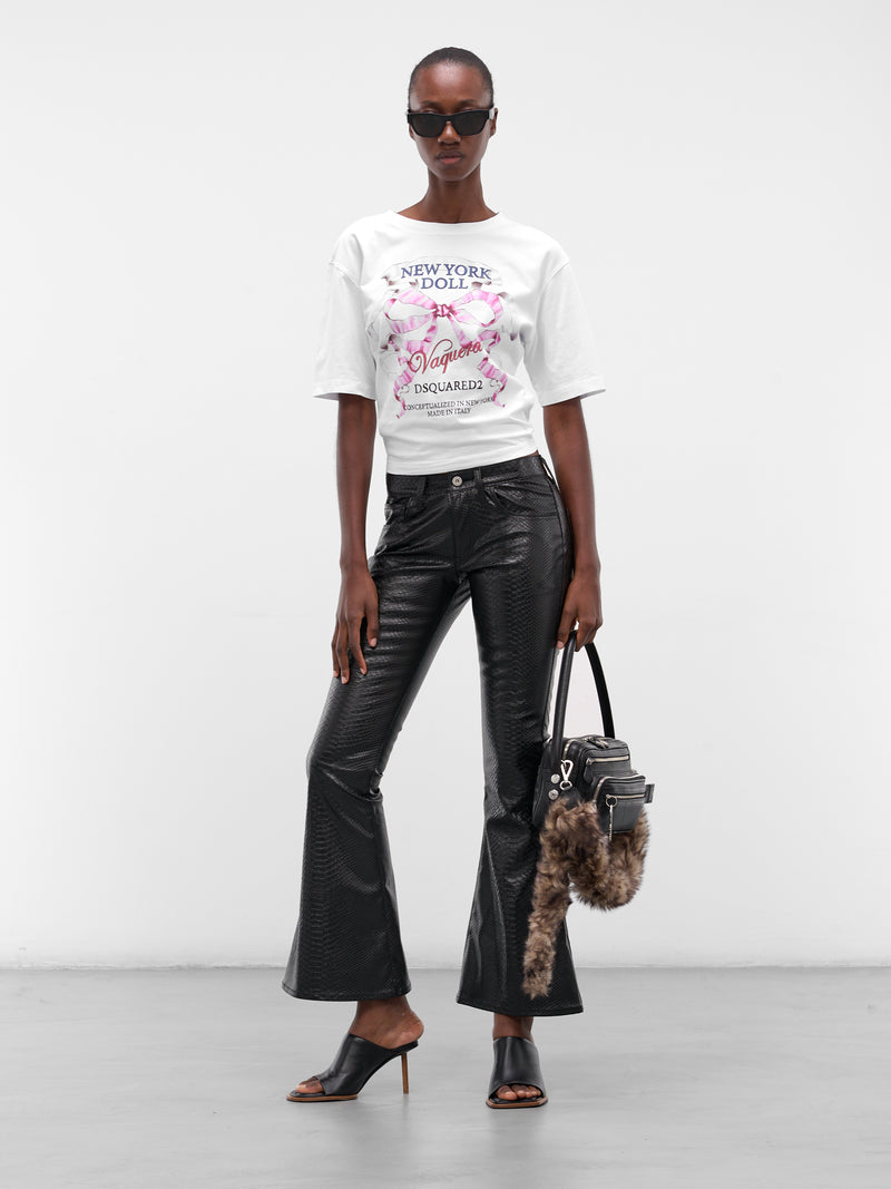 Vaquera White Graphic Tee (W72GD0590-D20020-WHITE)