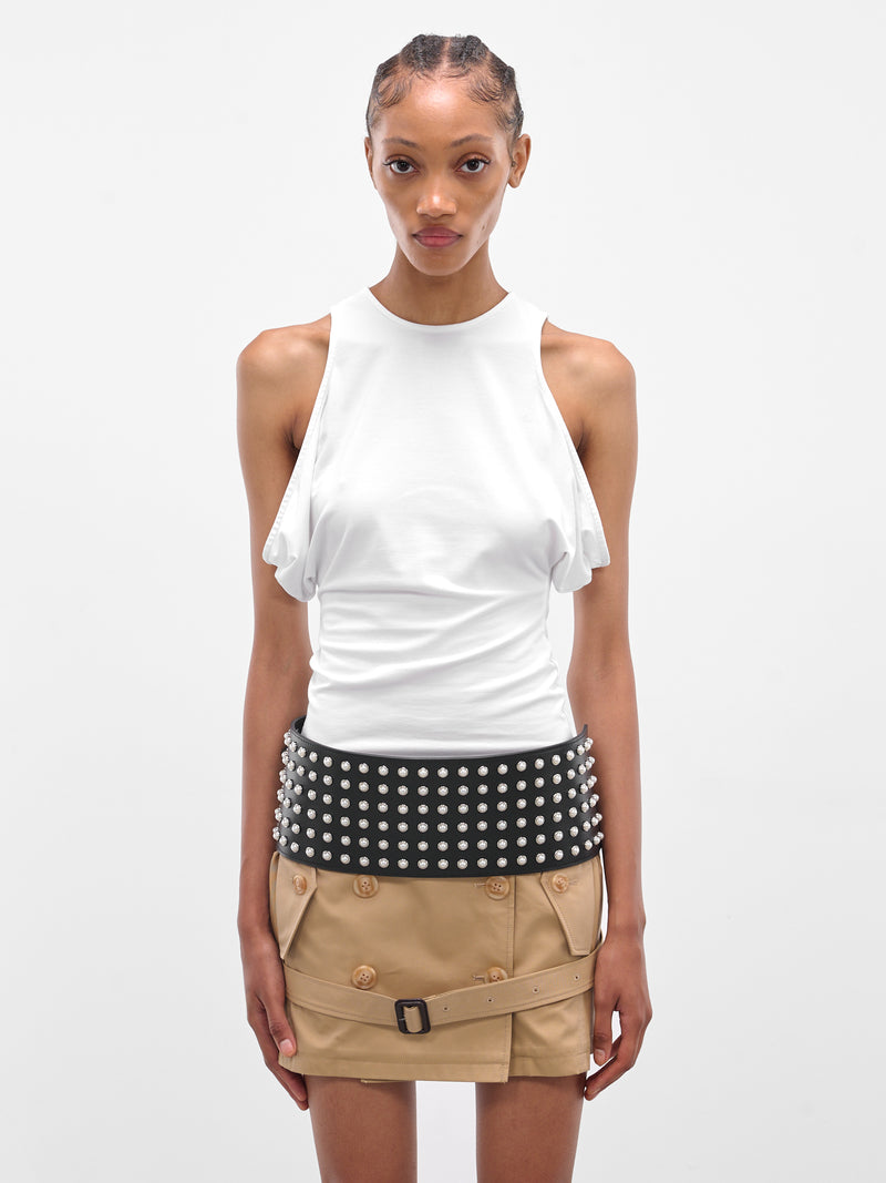 NICOLA BROGNANO Pearl Waist Belt | H.Lorenzo - styled