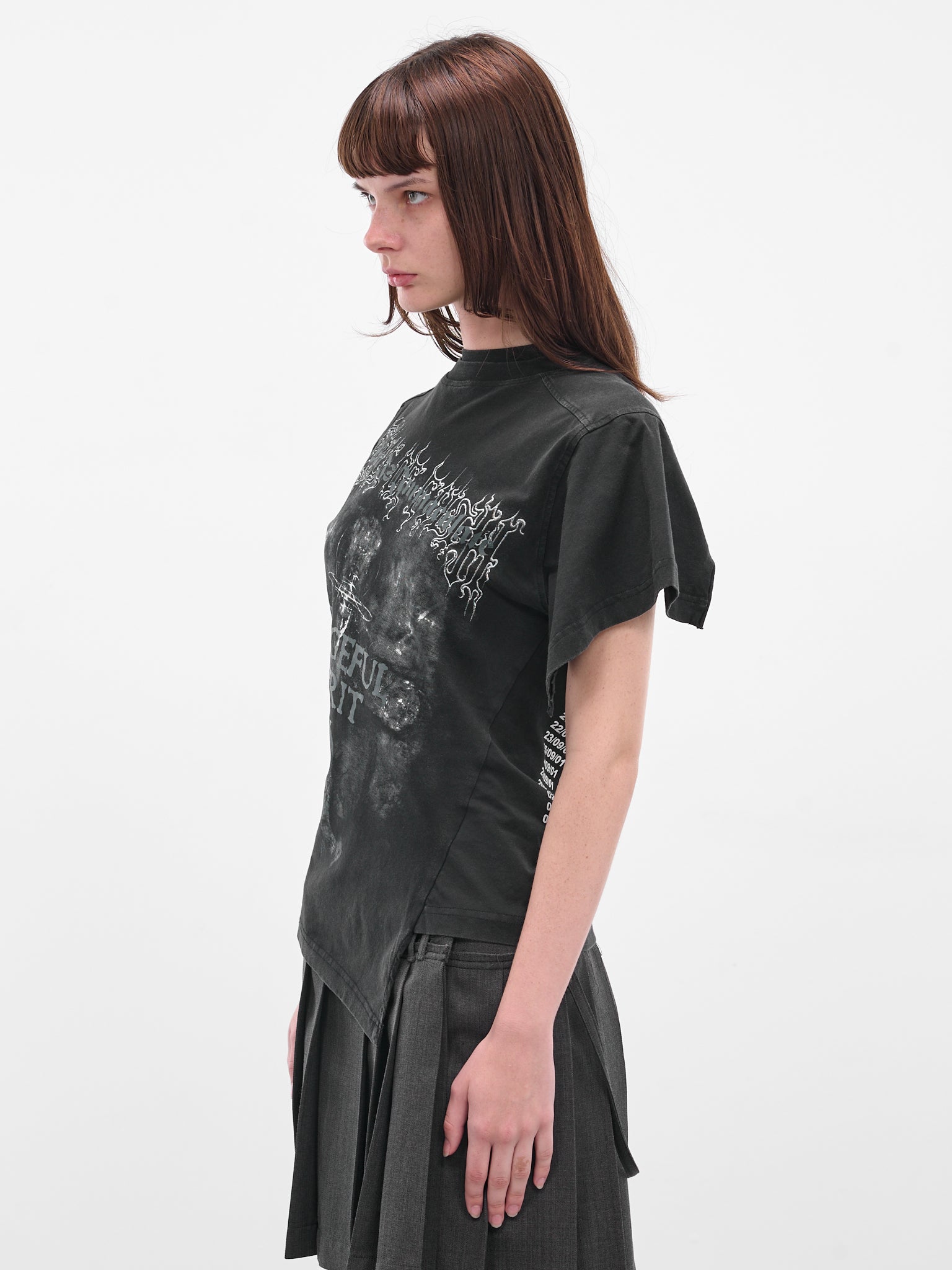 Black Cradle Of Filth Shifted Tee (WCF76TR690M-WASHED-BLACK)