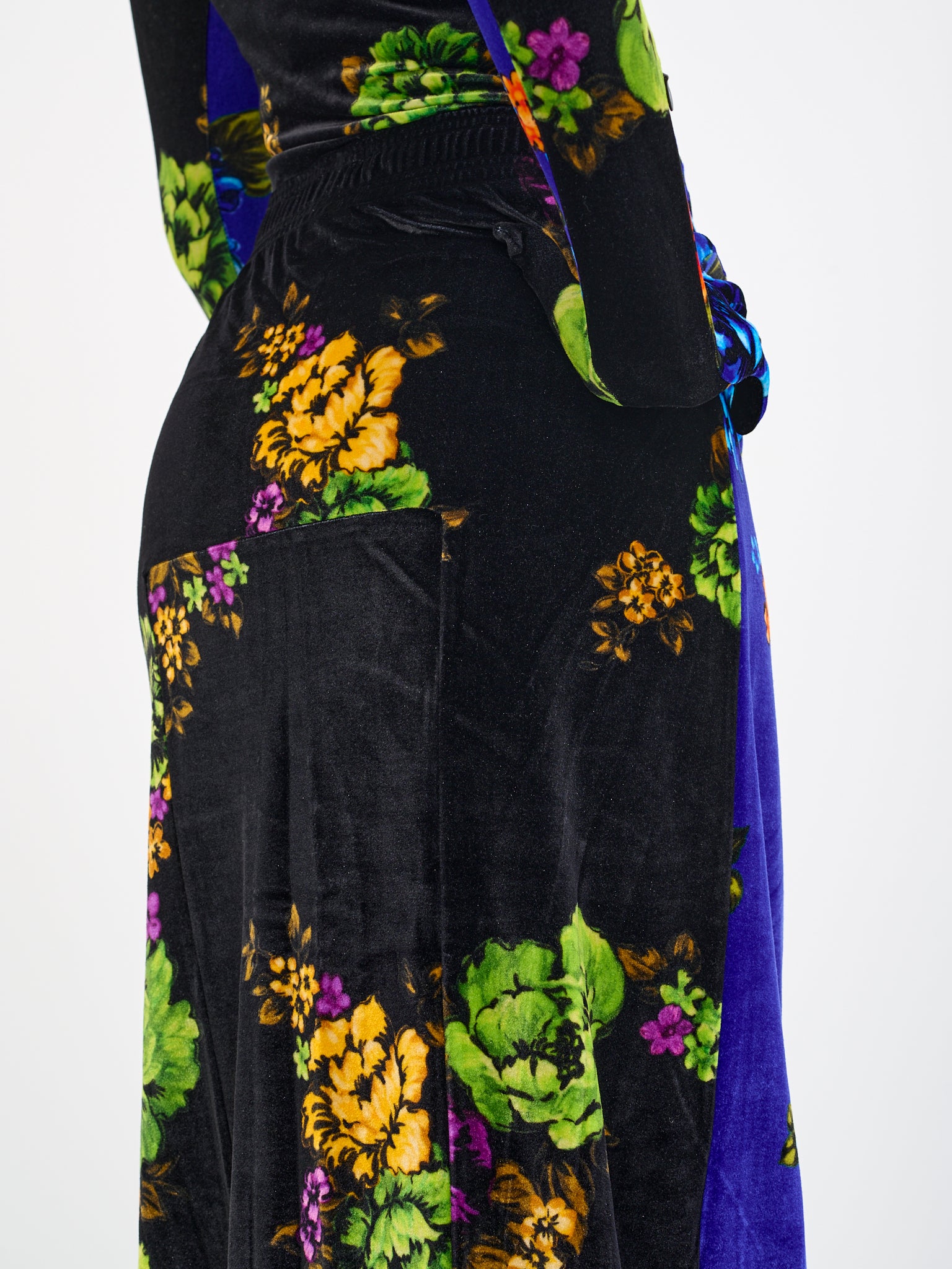VETEMENTS Velvet Floral Skirt | H.Lorenzo - detail 1
