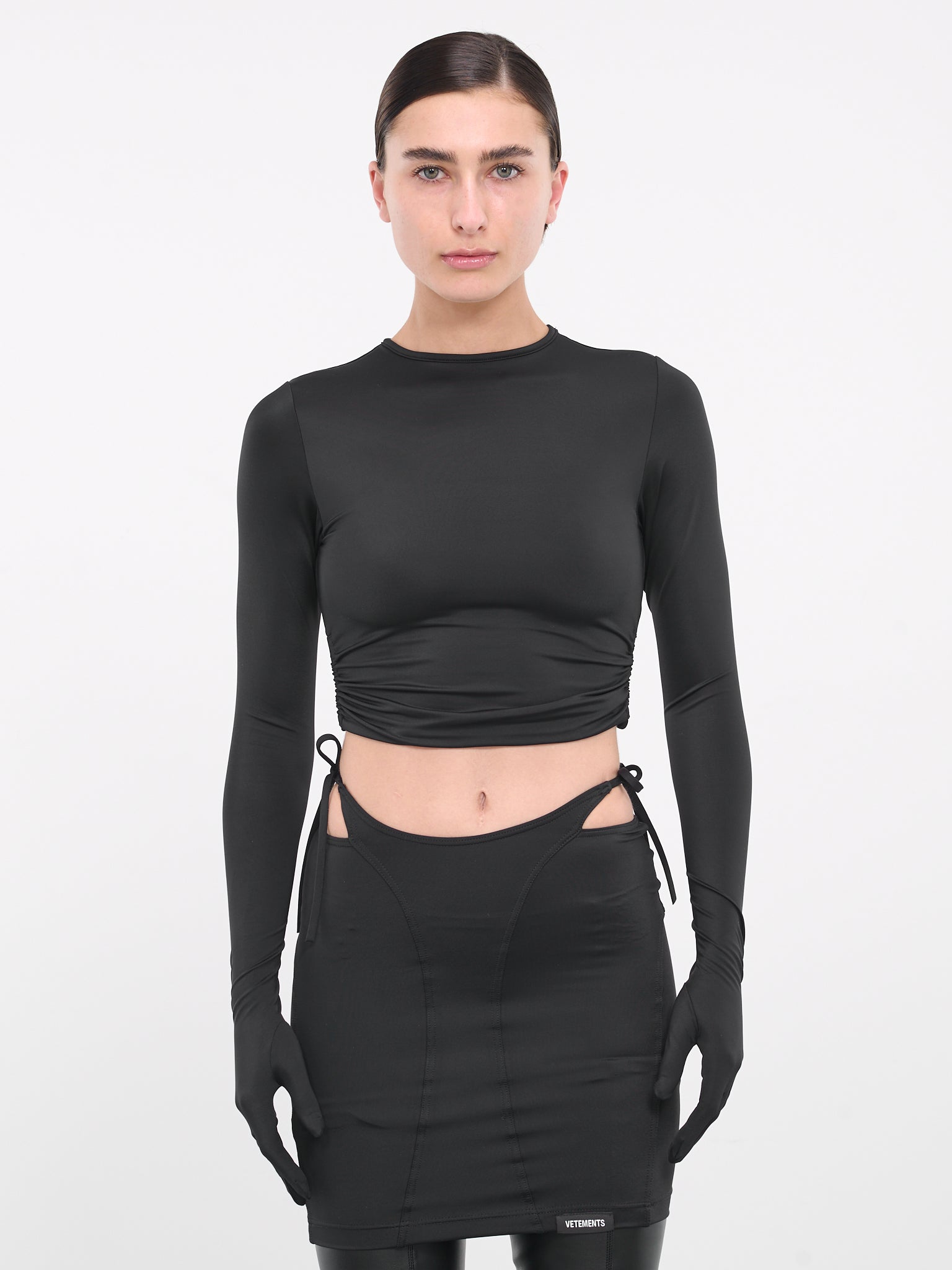 Gloved Top (WE64LS800B-BLACK)