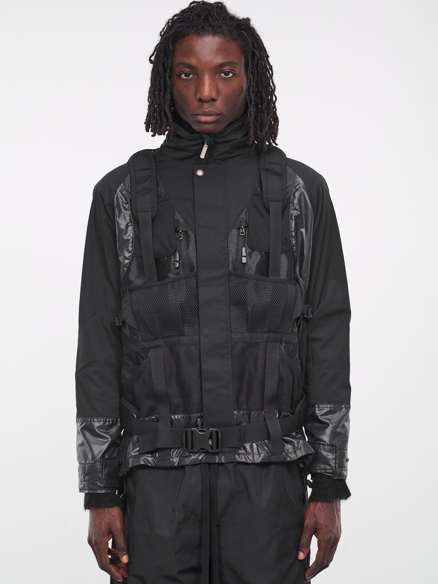 Technical Jacket (WL-J014-051-BLACK-MIX)
