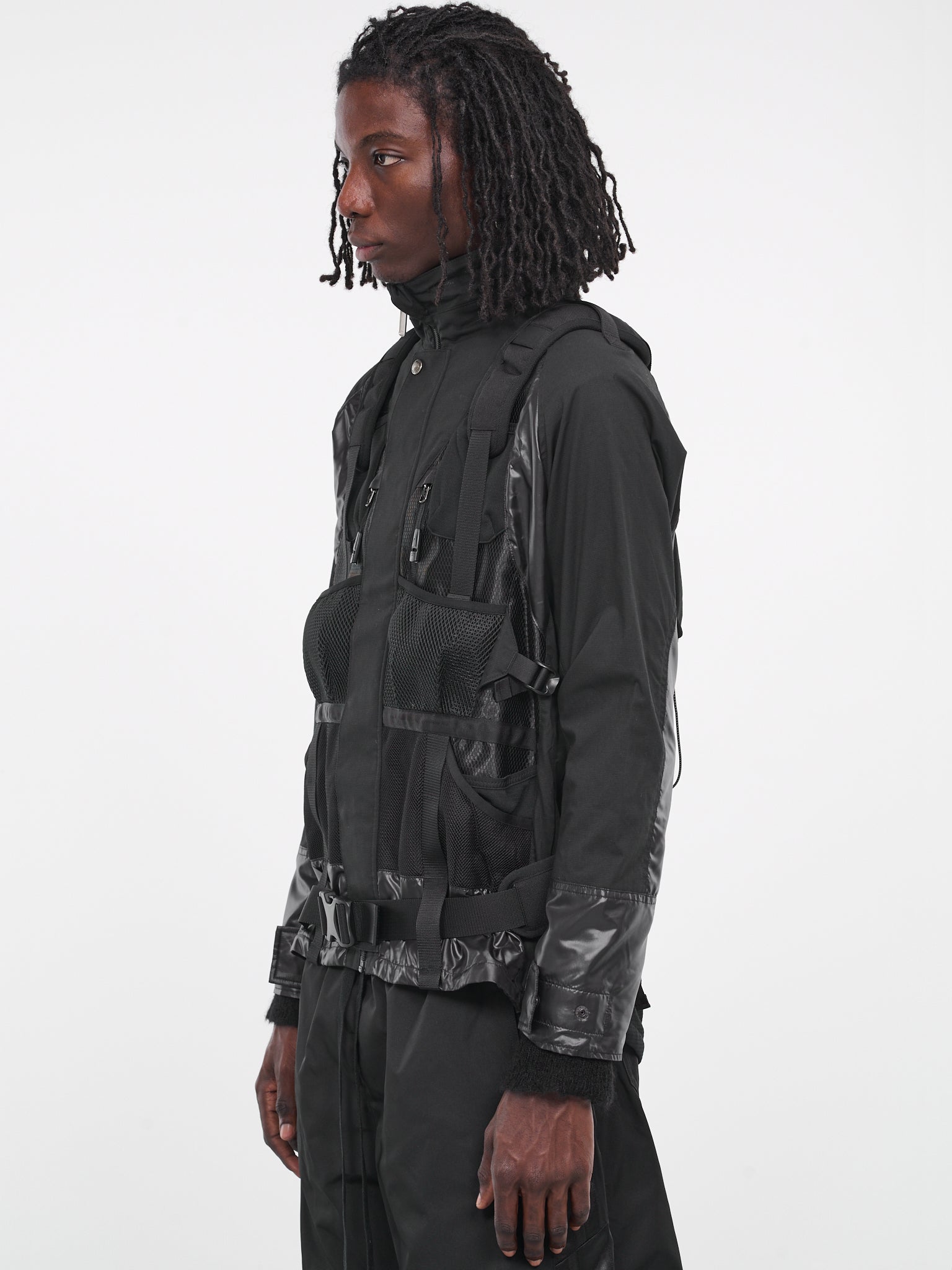Technical Jacket (WL-J014-051-BLACK-MIX)