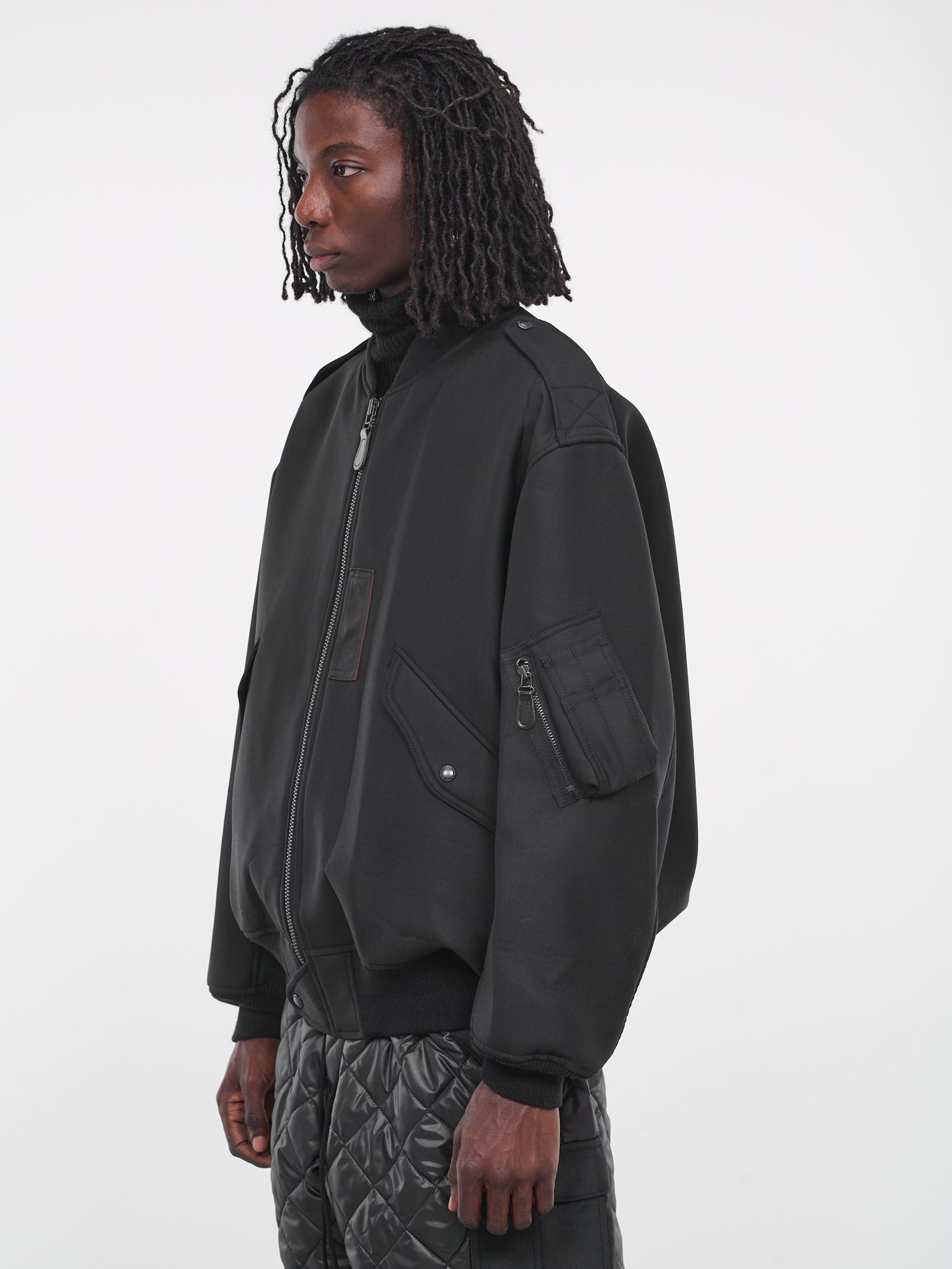 Bomber Jacket (WL-J033-051-BLACK)