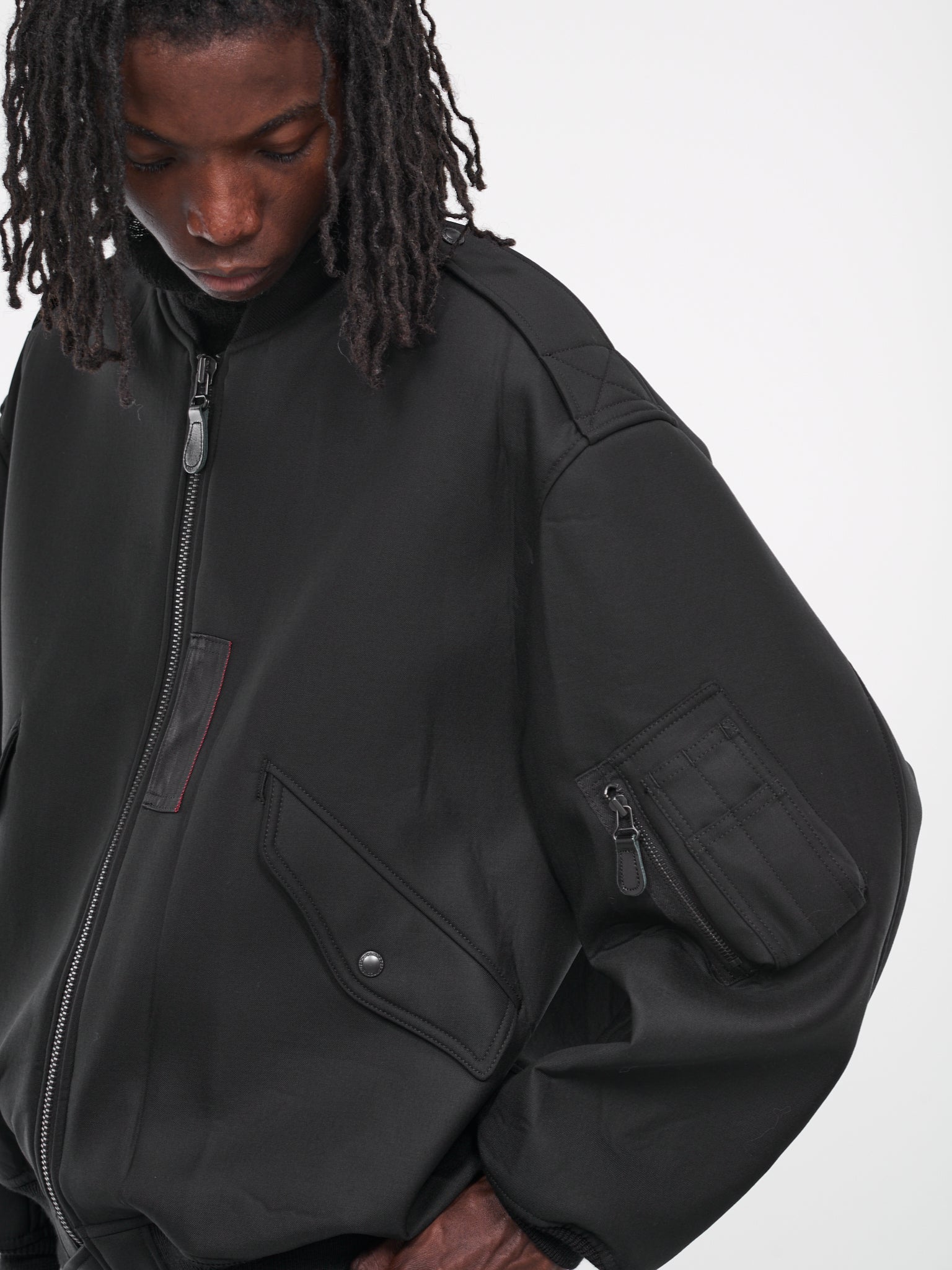 Bomber Jacket (WL-J033-051-BLACK)