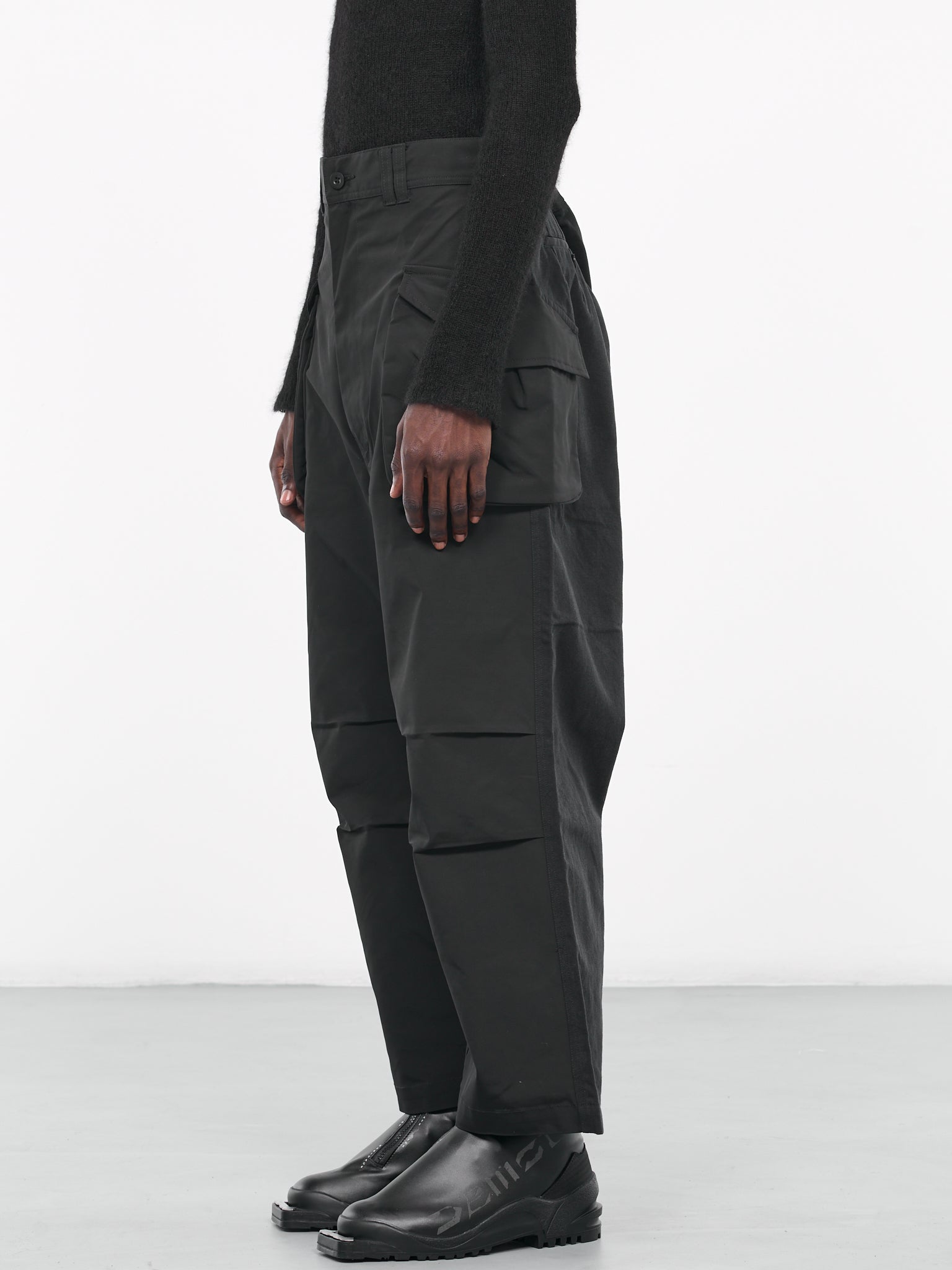Cargo Pants (WL-P037-051-BLACK-BLACK)