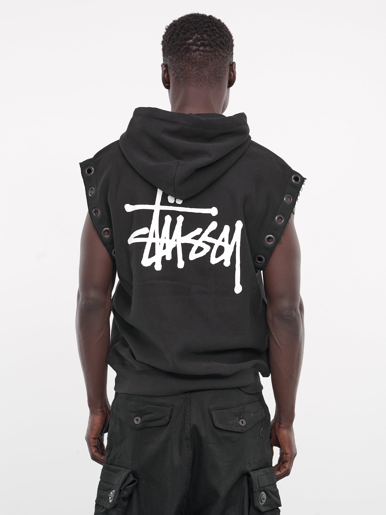 Stüssy Hooded Vest (WM-T909-100-BLACK)