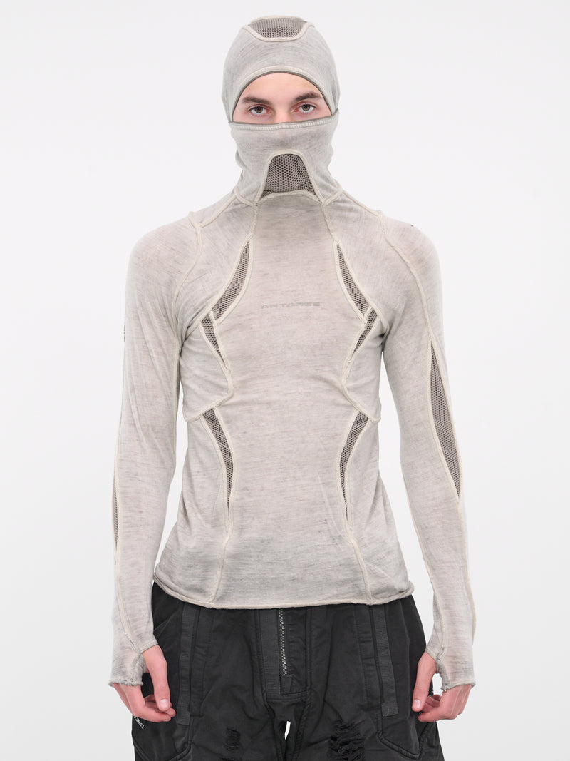Seeker Stealth Hooded Tee (WM00423-1-DS-GRAY)
