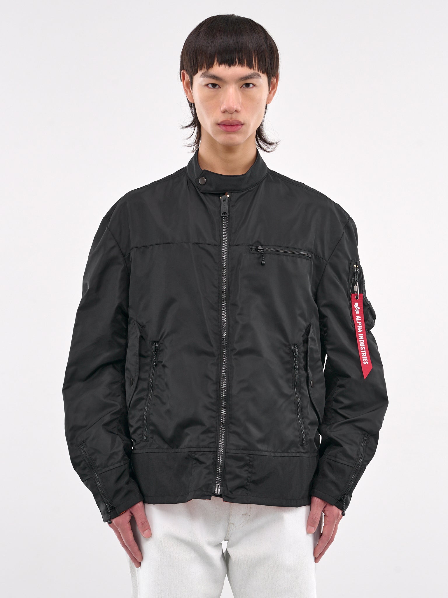 Alpha Industries Bomber Jacket (WO-J904-BLACK)